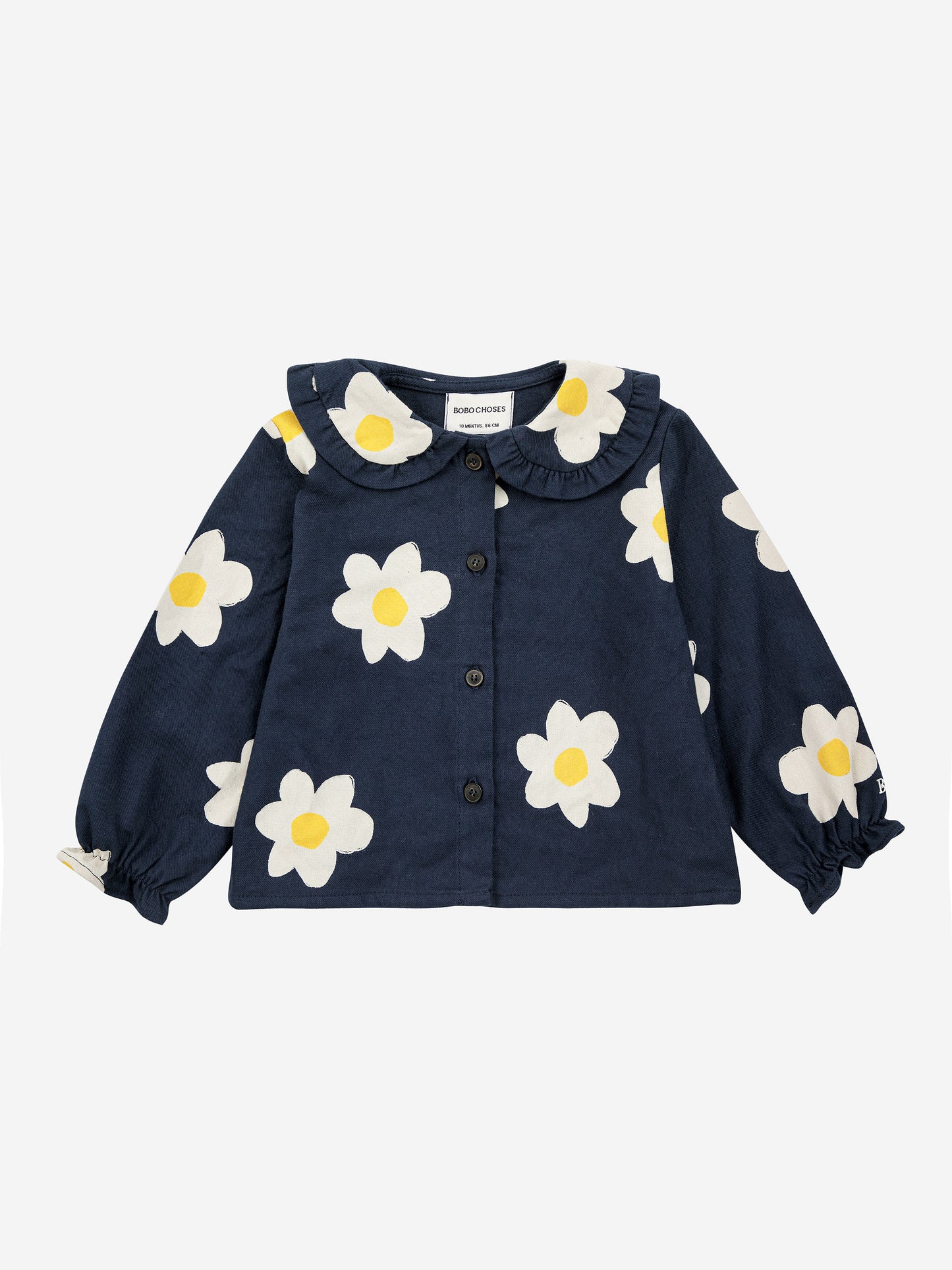 Big Flower all over blouse