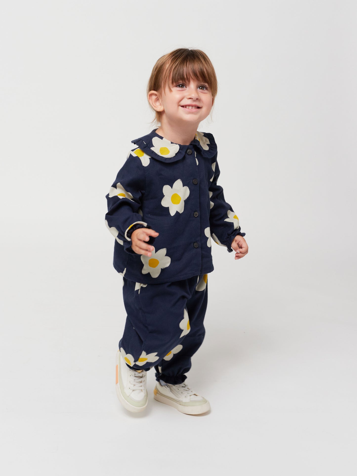 Big Flower all over blouse