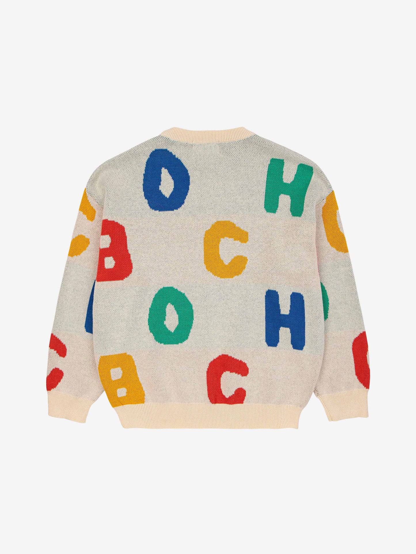 Bobo Alphabet Soup jacquard jumper