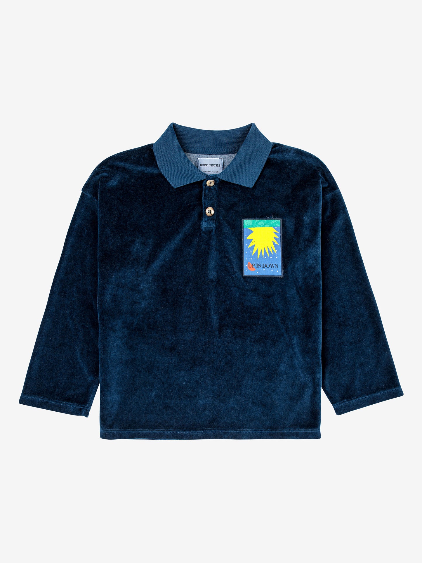 Sunny Night velvet polo