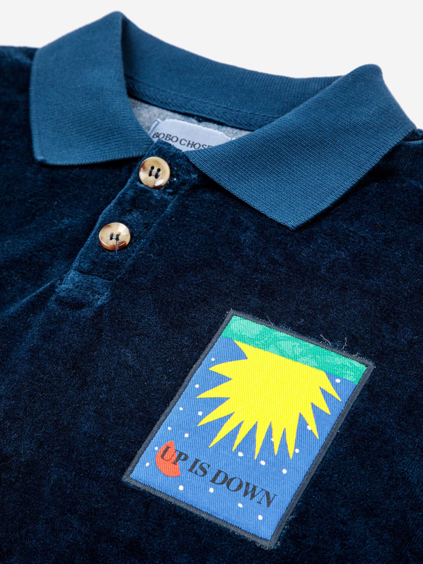 Sunny Night velvet polo
