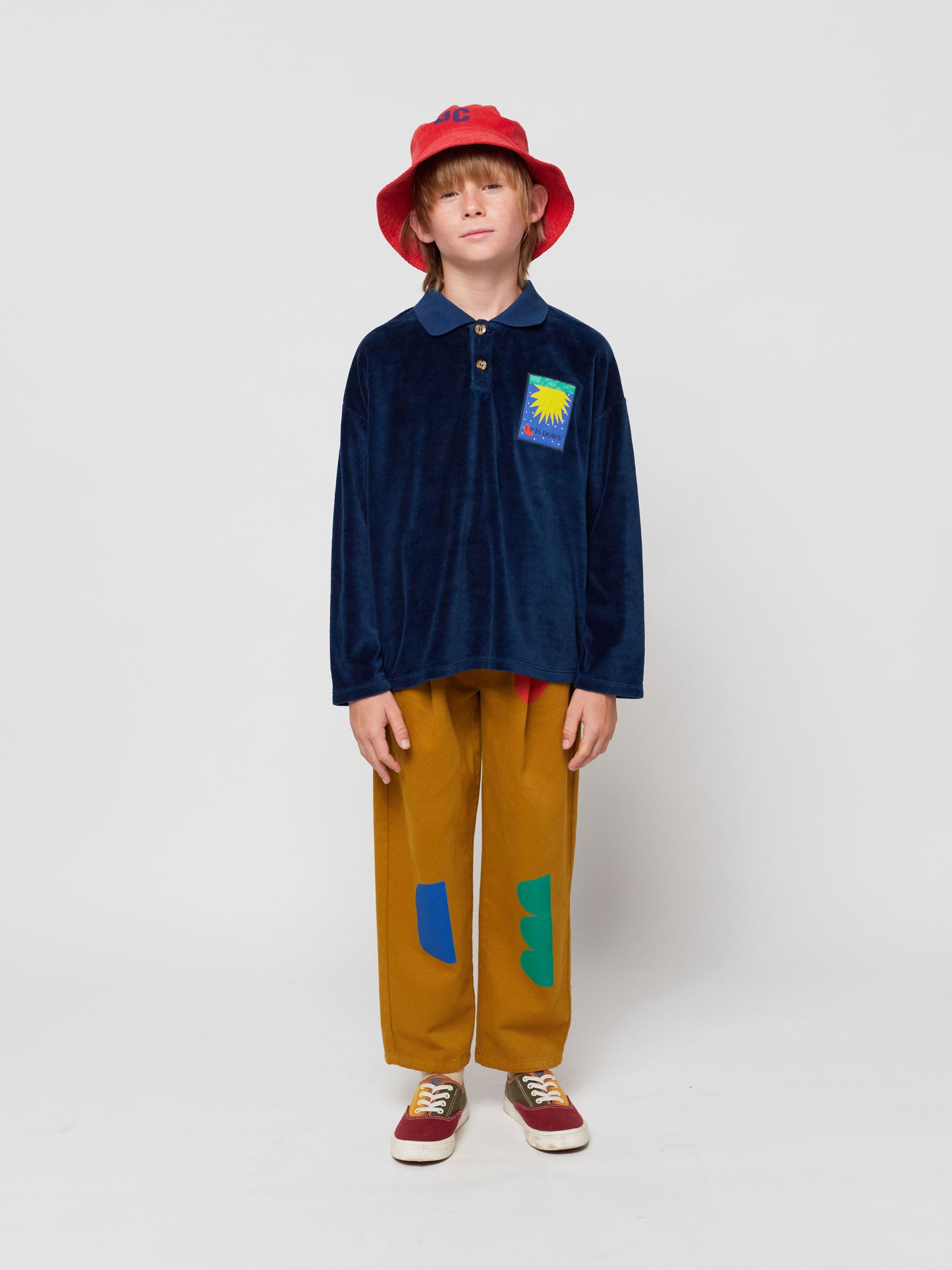 Sunny Night velvet polo