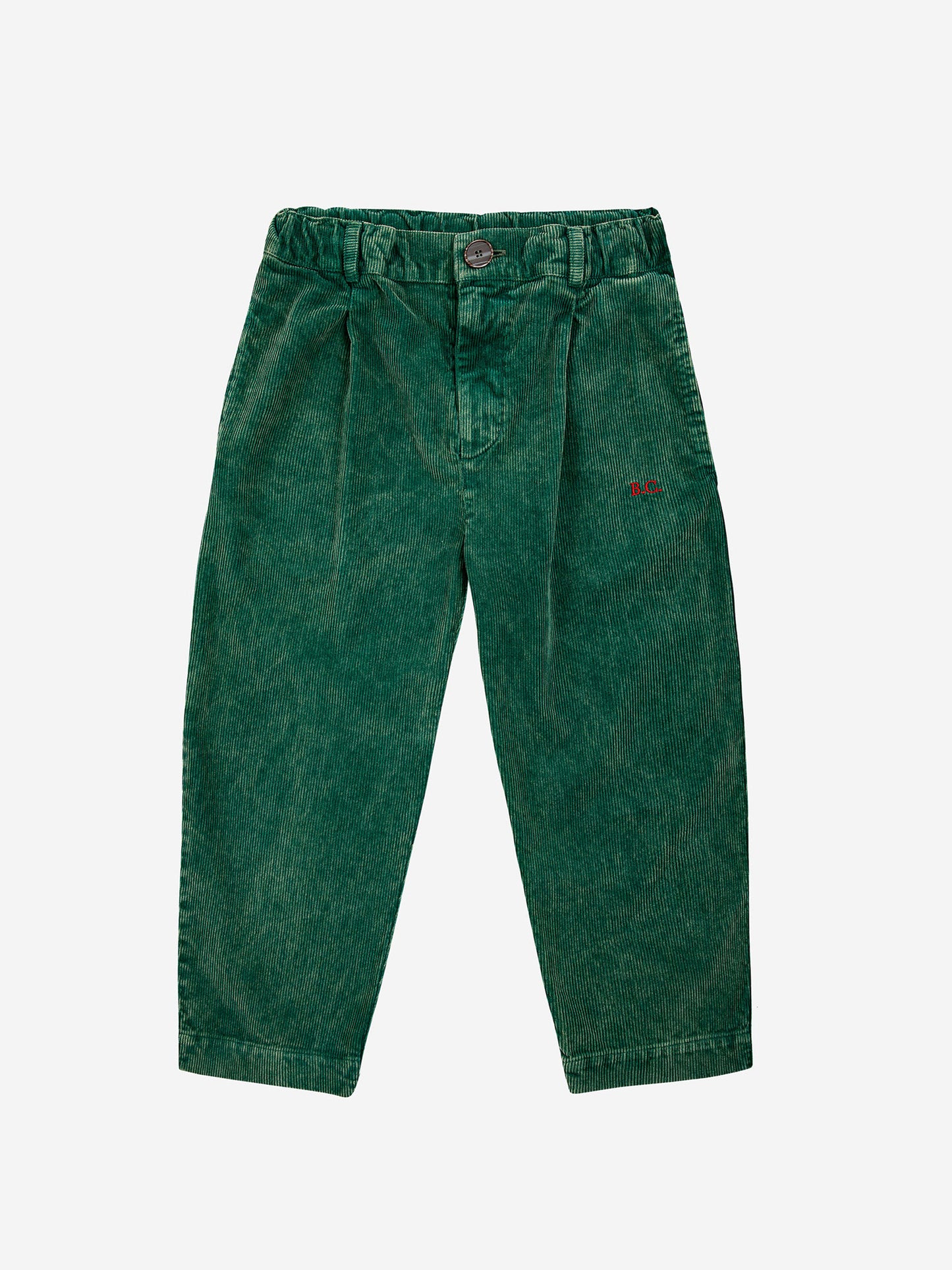 Degradee courduroy baggy trousers