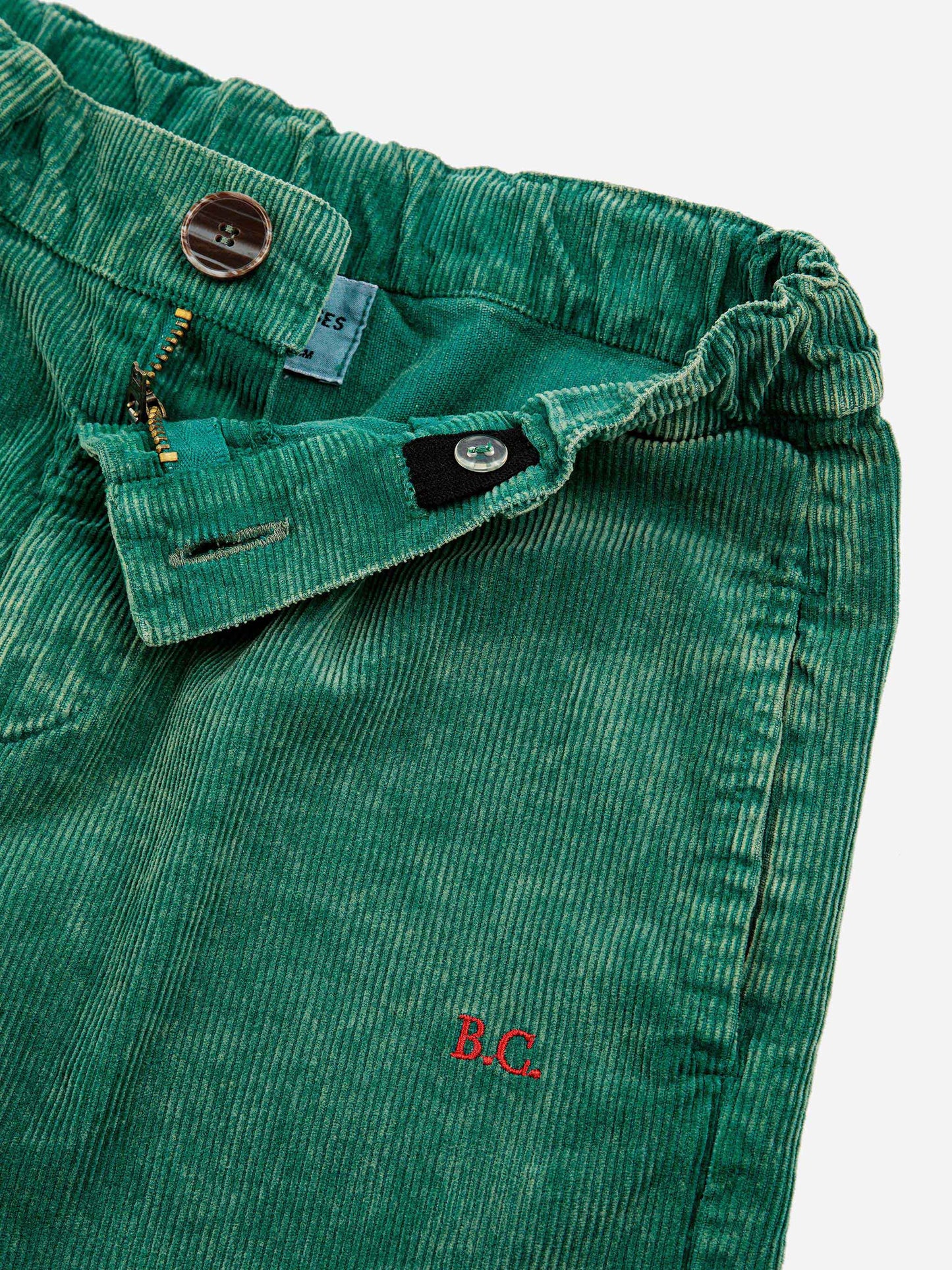 Degradee courduroy baggy trousers