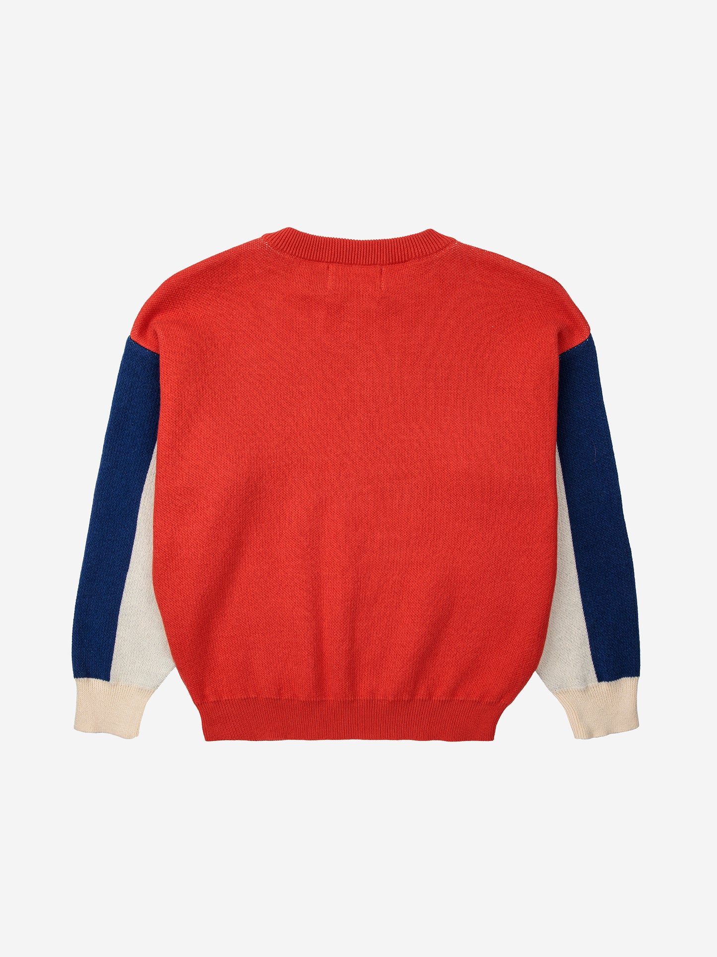 Bobo Choses color block intarsia jumper