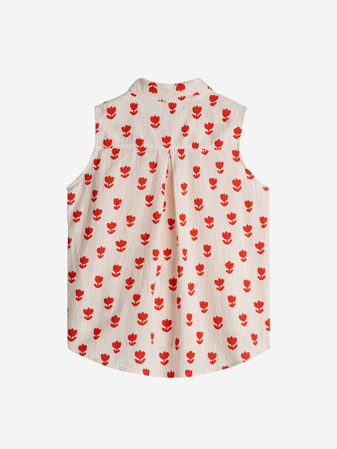 Retro Small Flowers sleeveless shirt