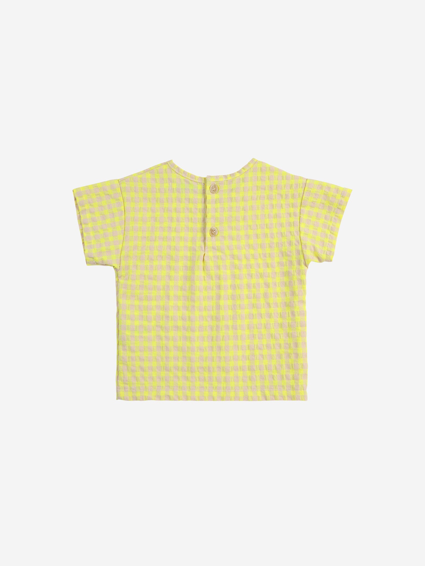 Vichy woven yellow set