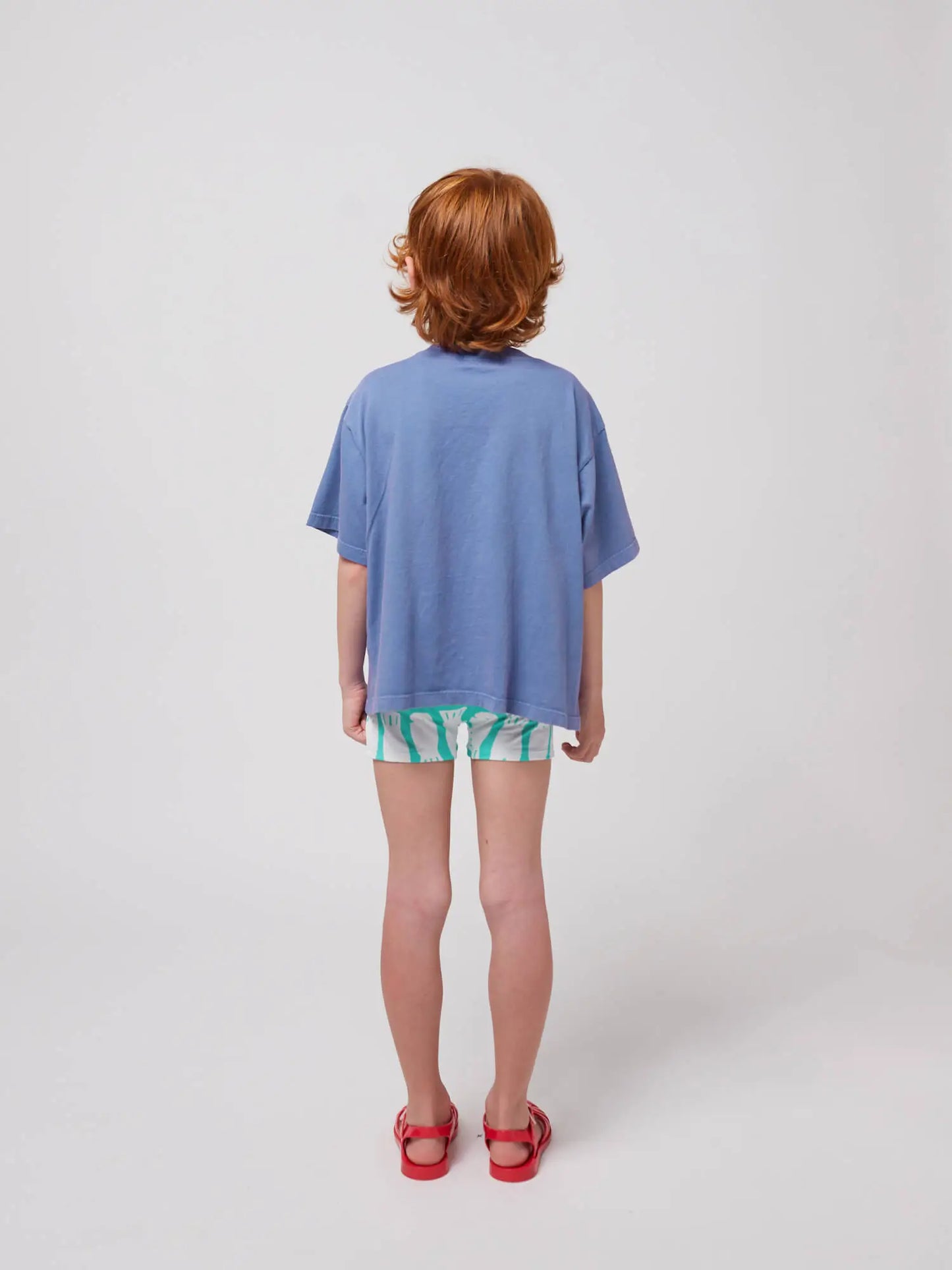 Lucky Fish all over square cut swim shorts