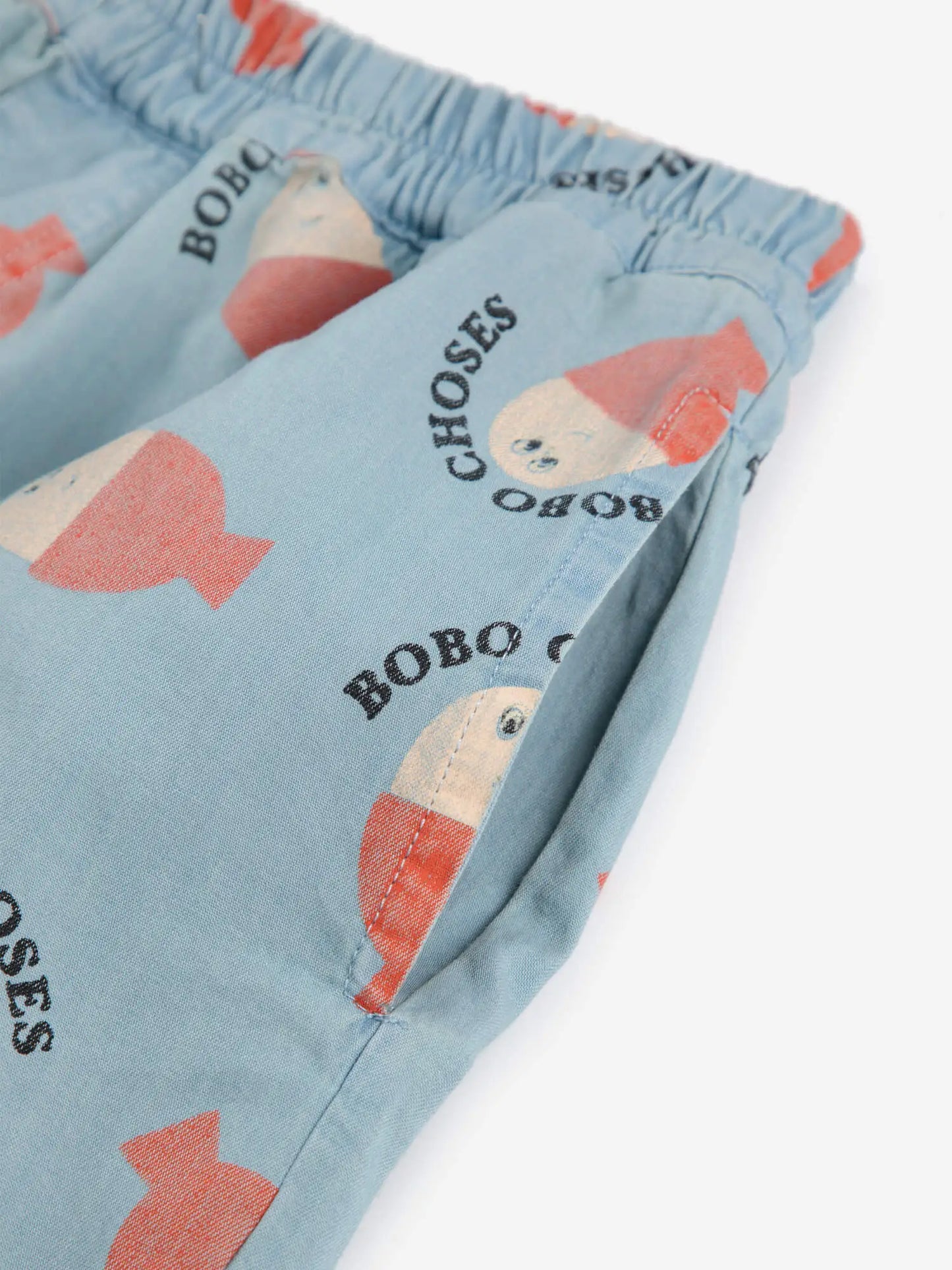 Bermuda en toile all-over Morning Egg