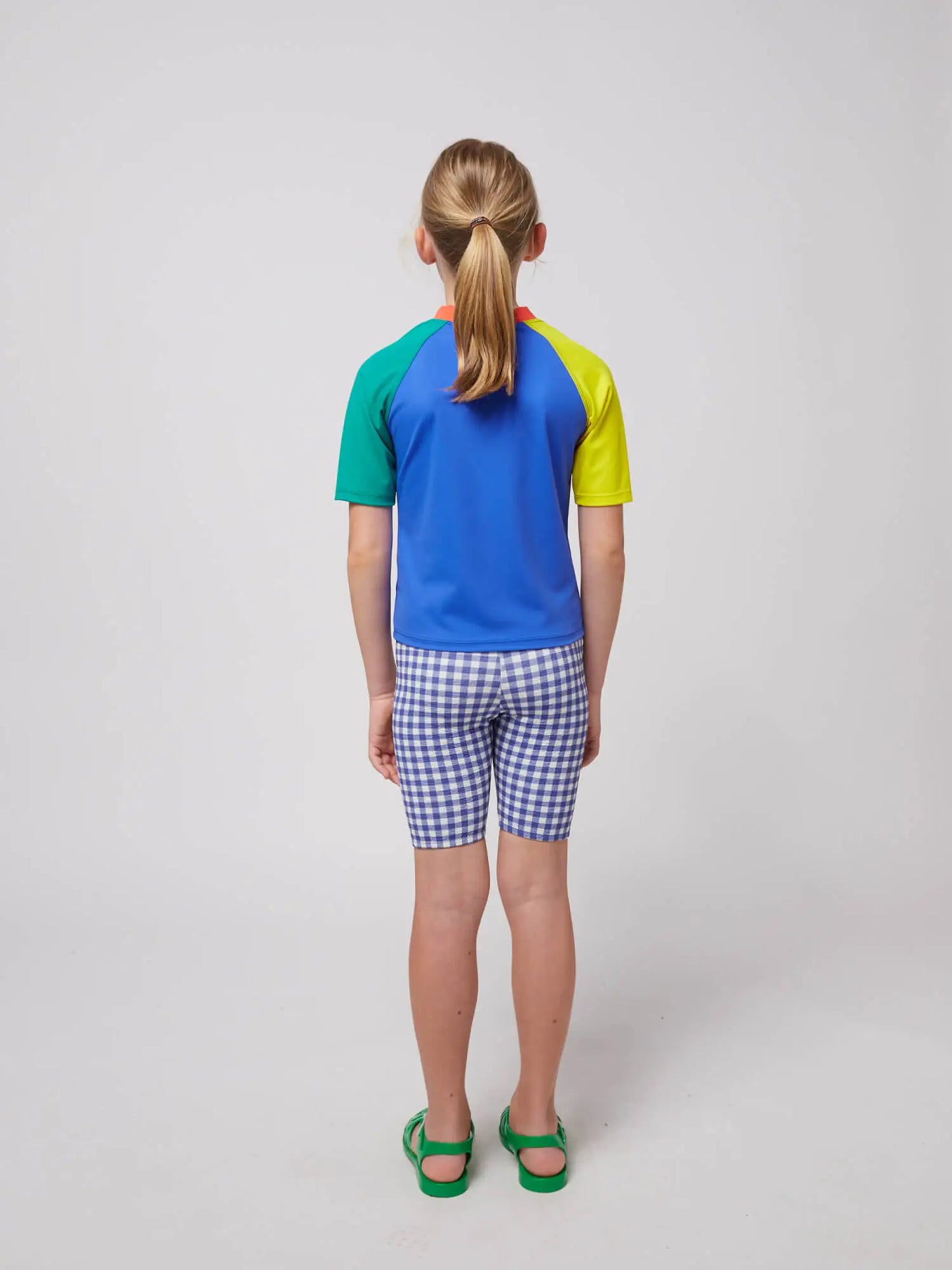 Joy color block swim T-shirt