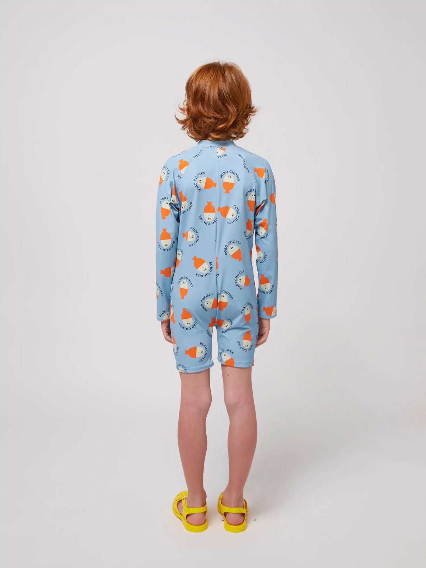 Morning Egg all over swim overall