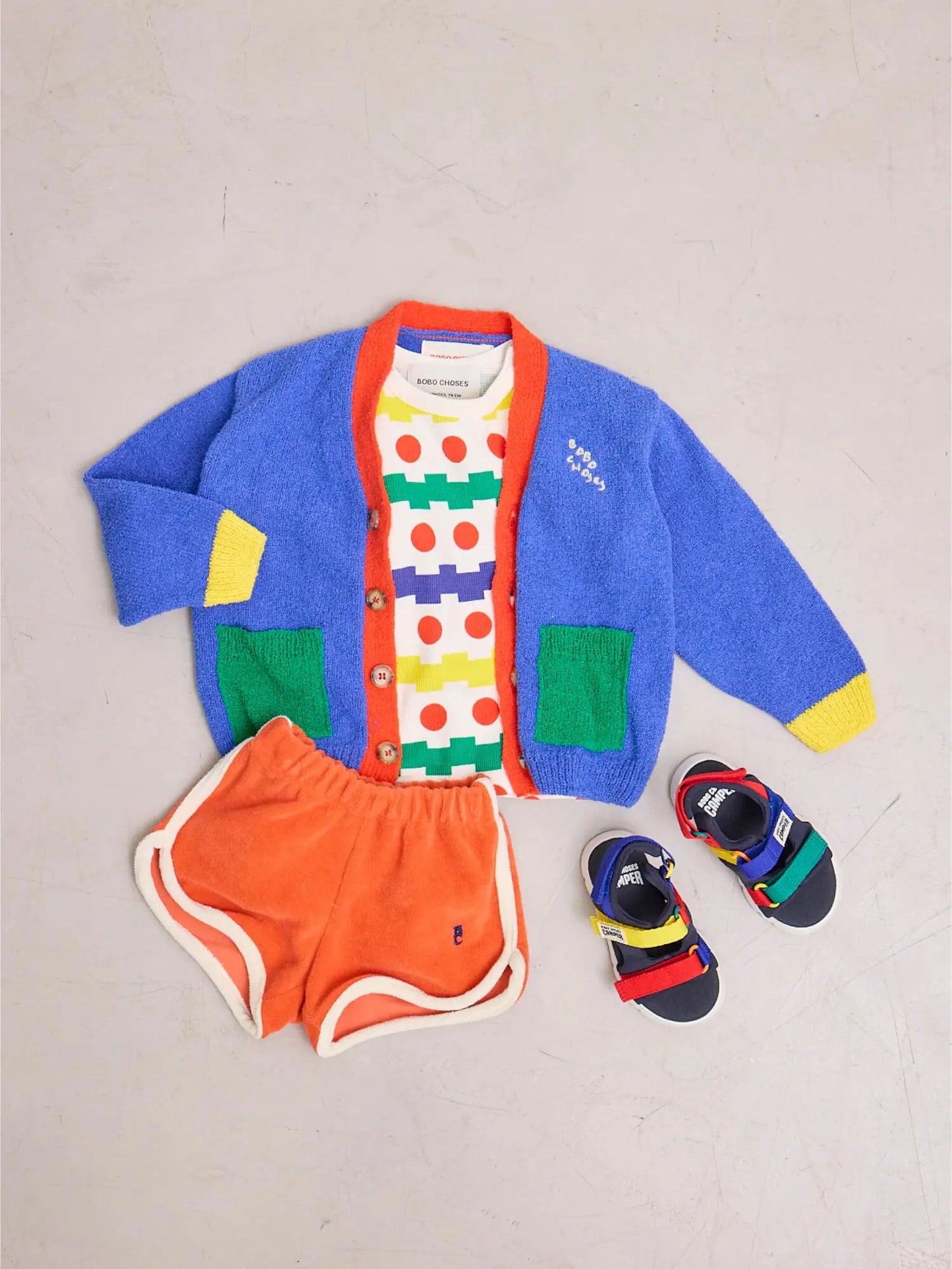 Sandales Color Block Bobo Choses x Camper ORUGA FW