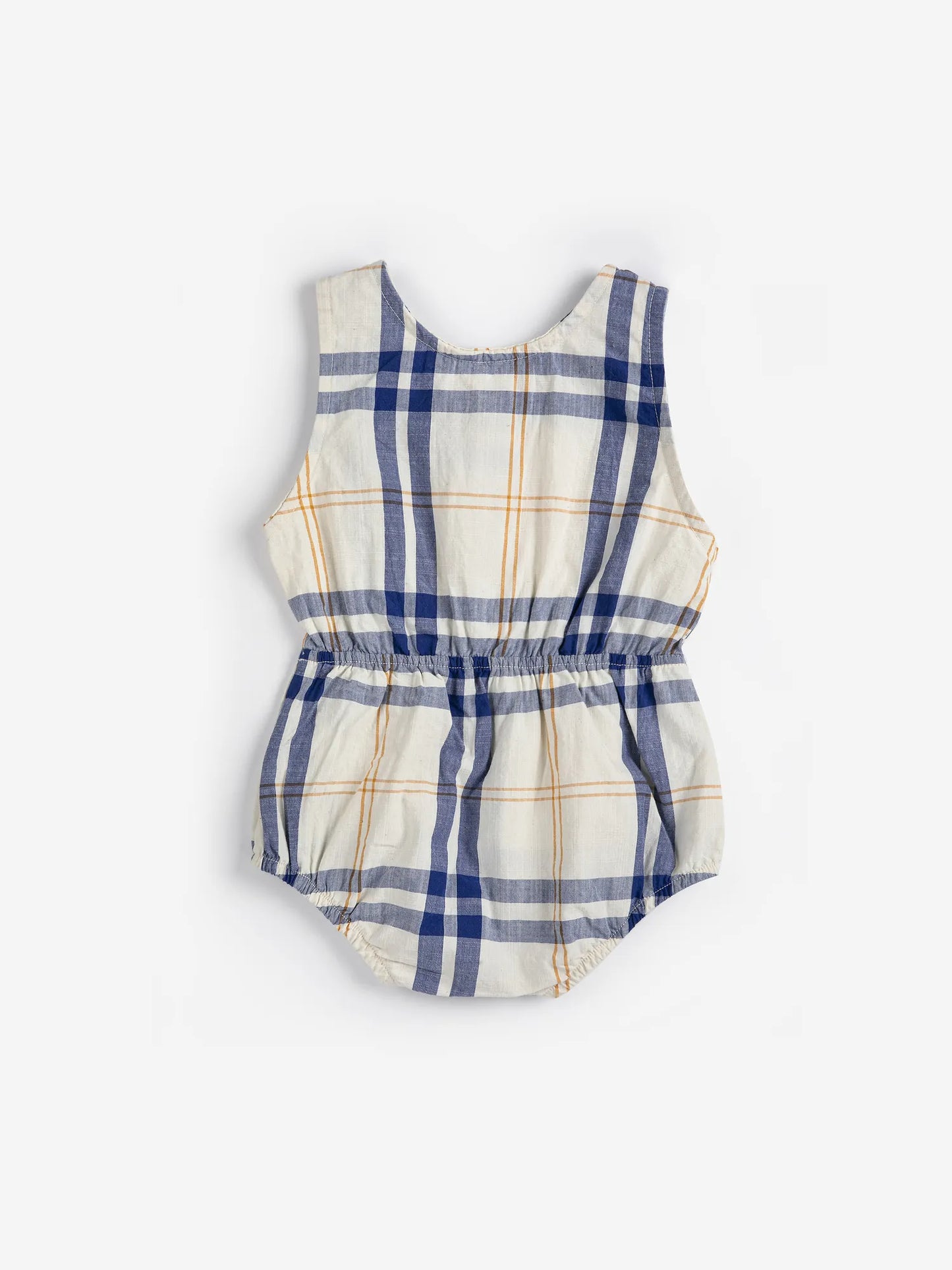 Fun Tartan woven romper