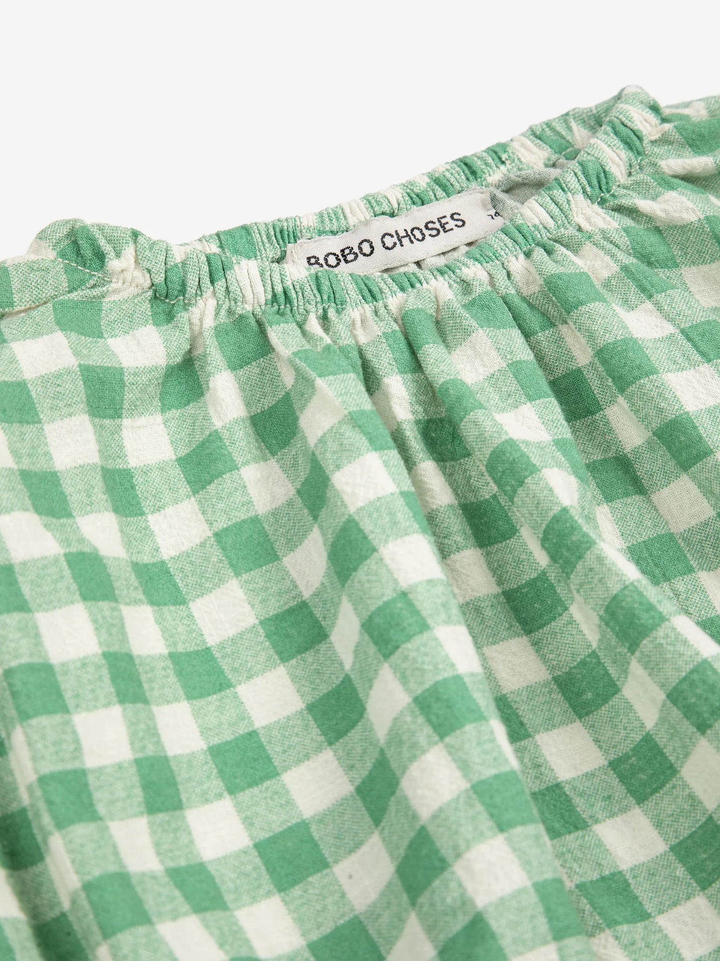 Pixel Sugar Beet vichy woven blouse