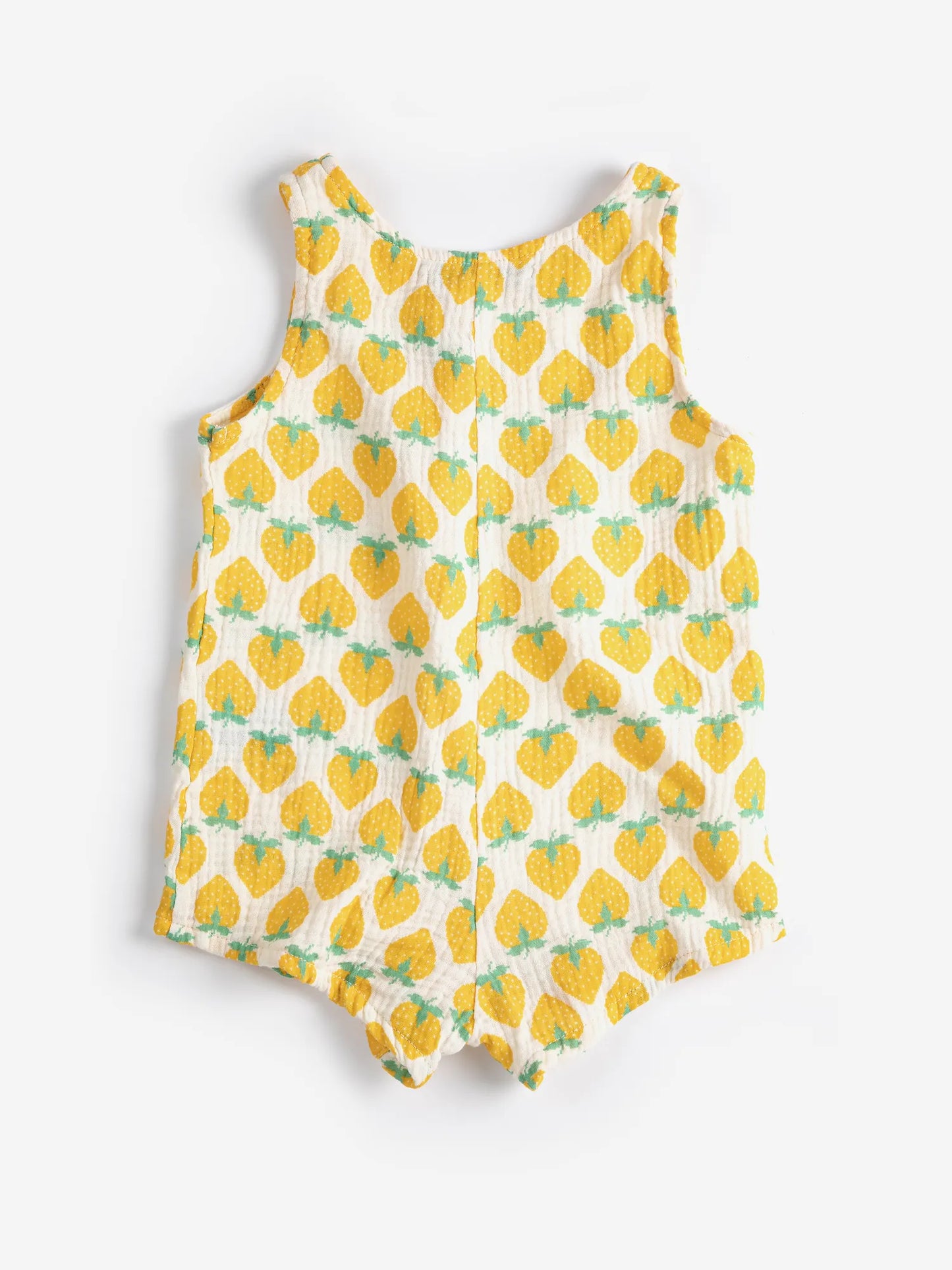 Strawberry all over woven playsuit