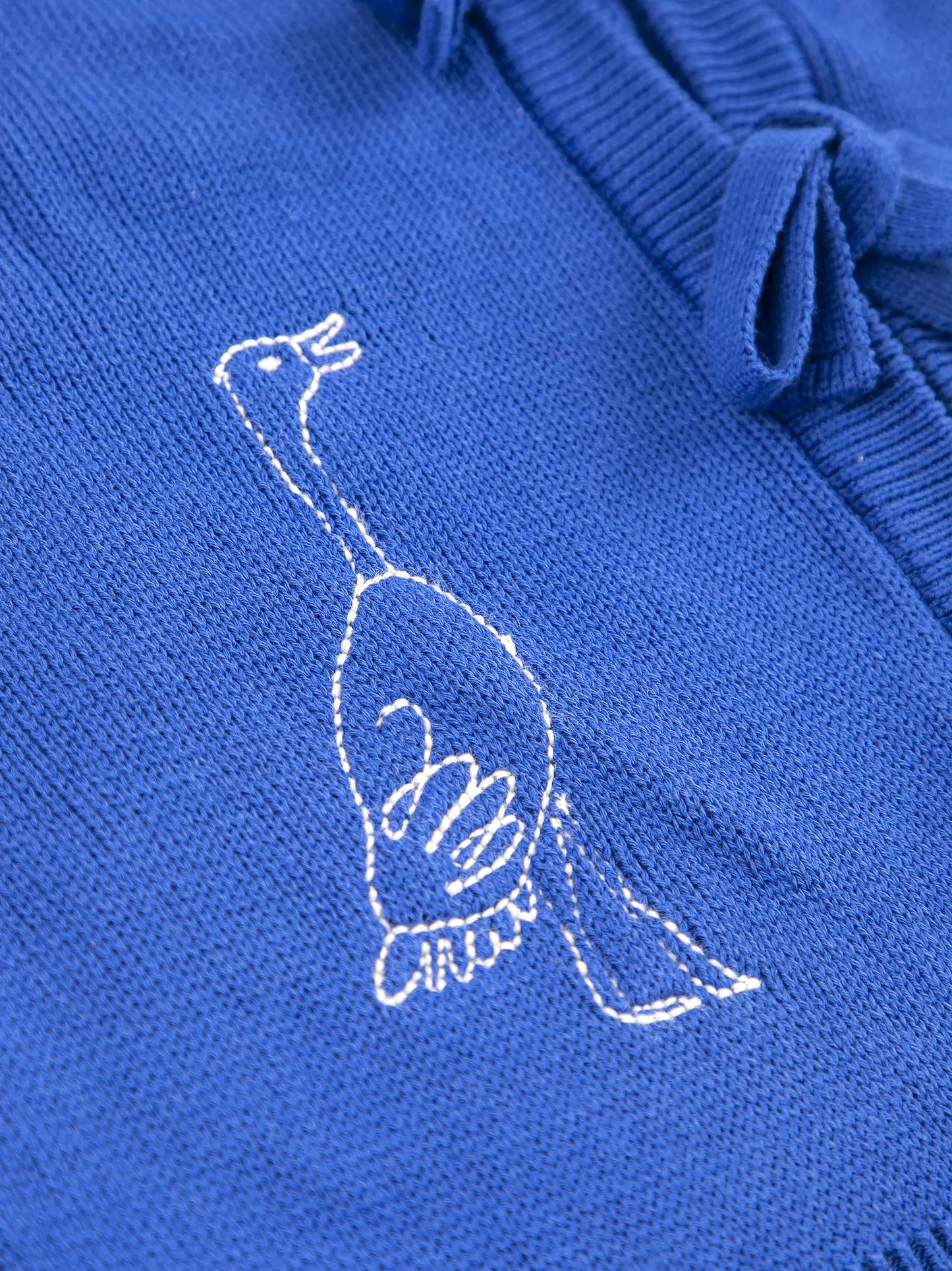 Cárdigan cropped de algodón Summer Trip Bird