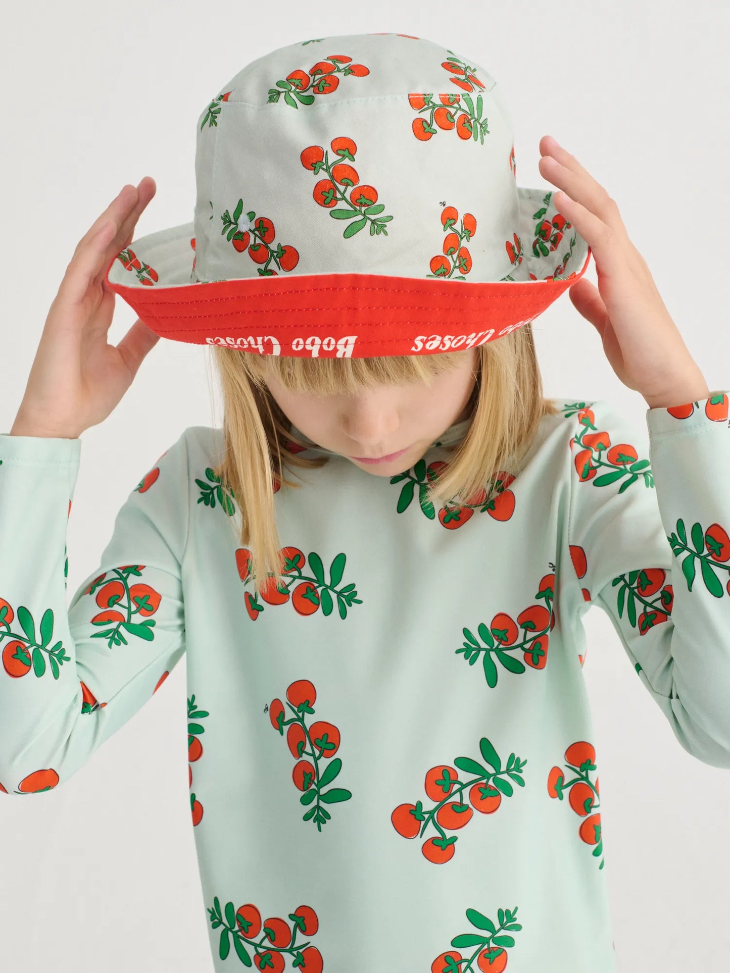 Juicy Tomatoes all over reversible hat