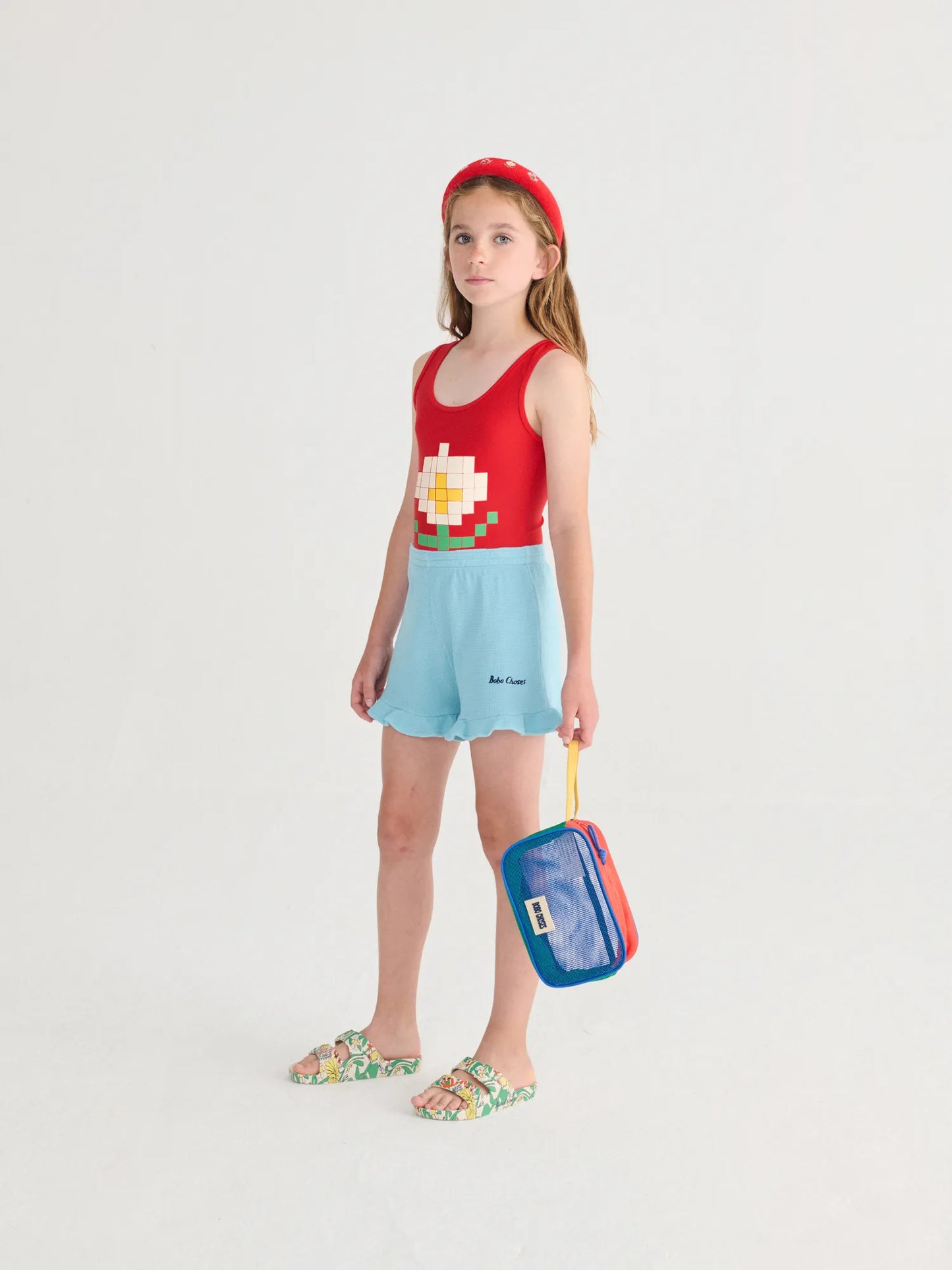 Bobo Choses color block mesh pouch