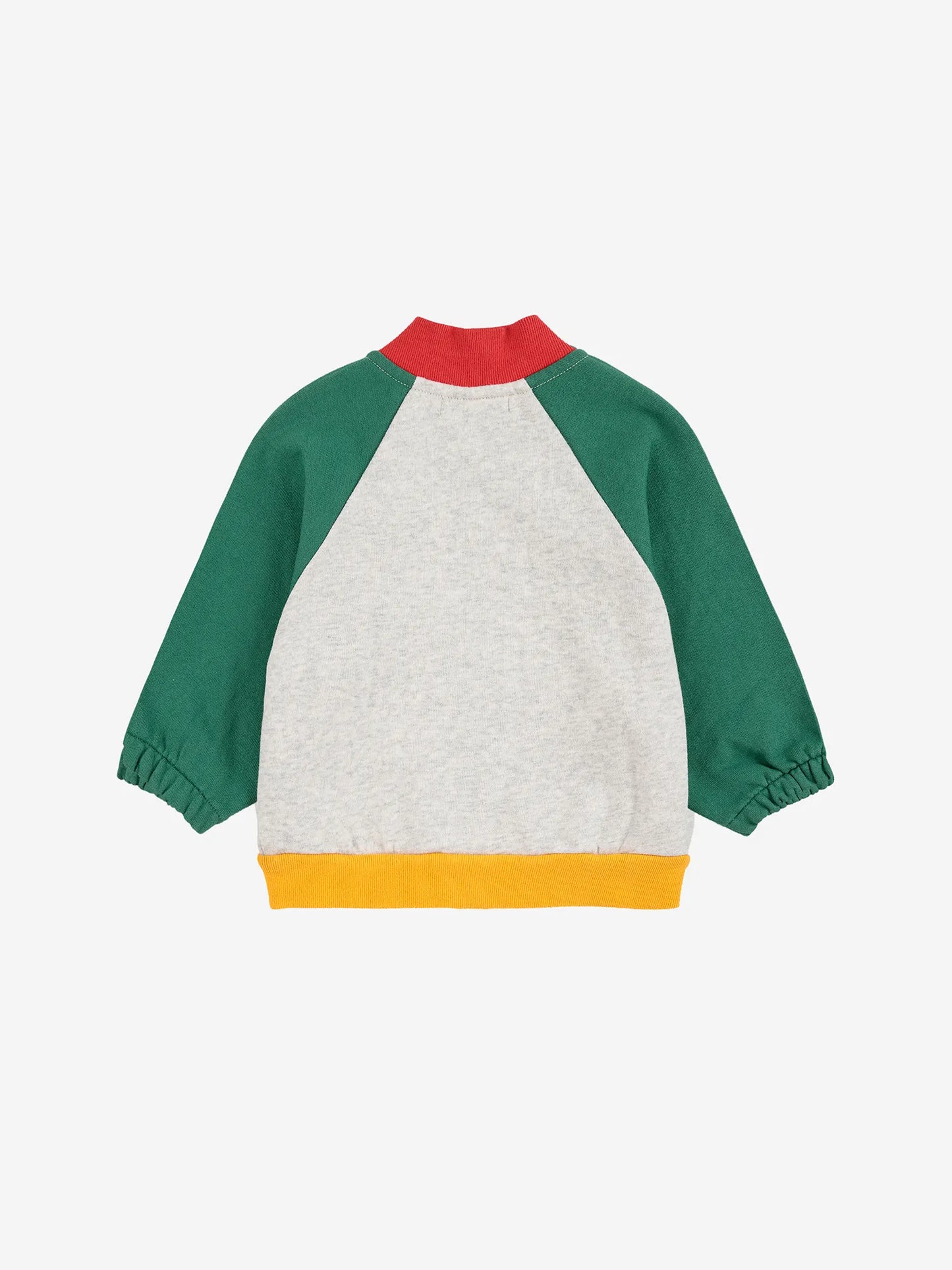 Sweatshirt mit Reißverschluss Color Block Tic Tac Toe