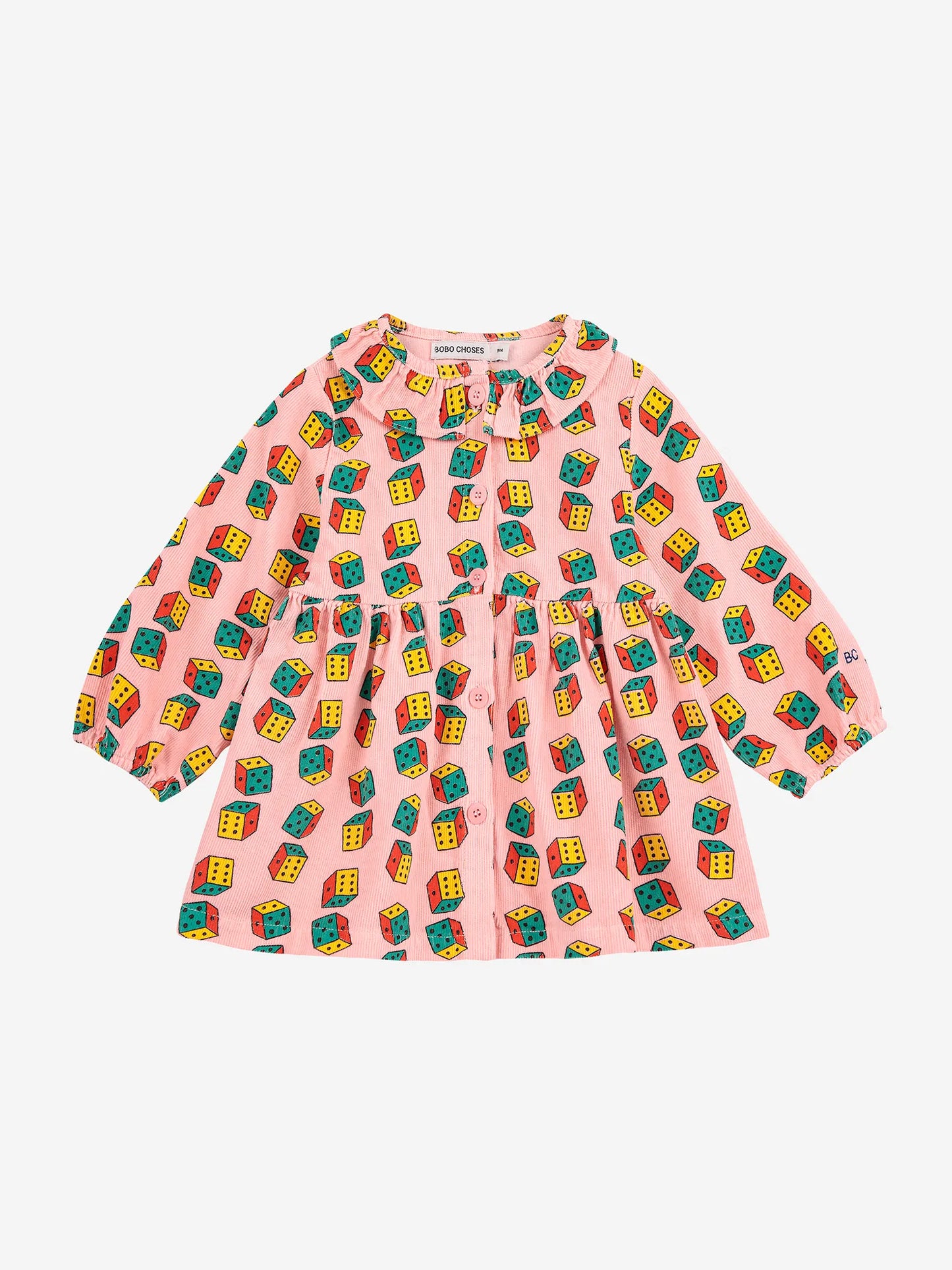 Vestit de micropana estampat Dices