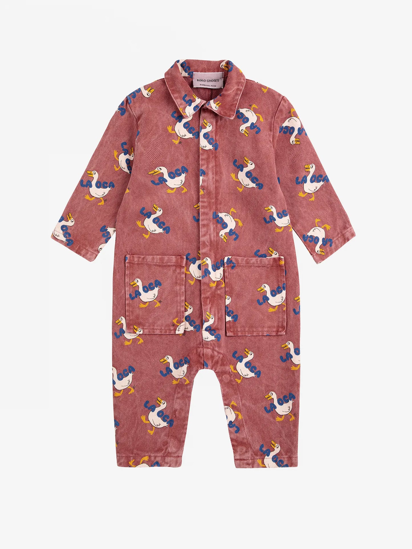 Granota de teixit estampat La Oca