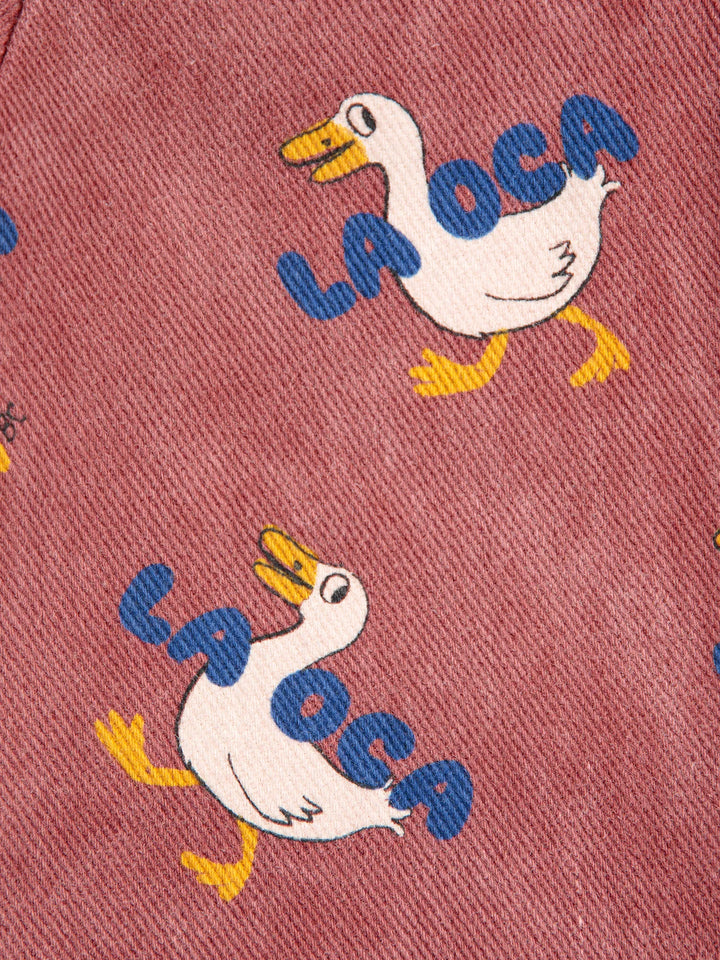 Combinaison en toile all-over La Oca