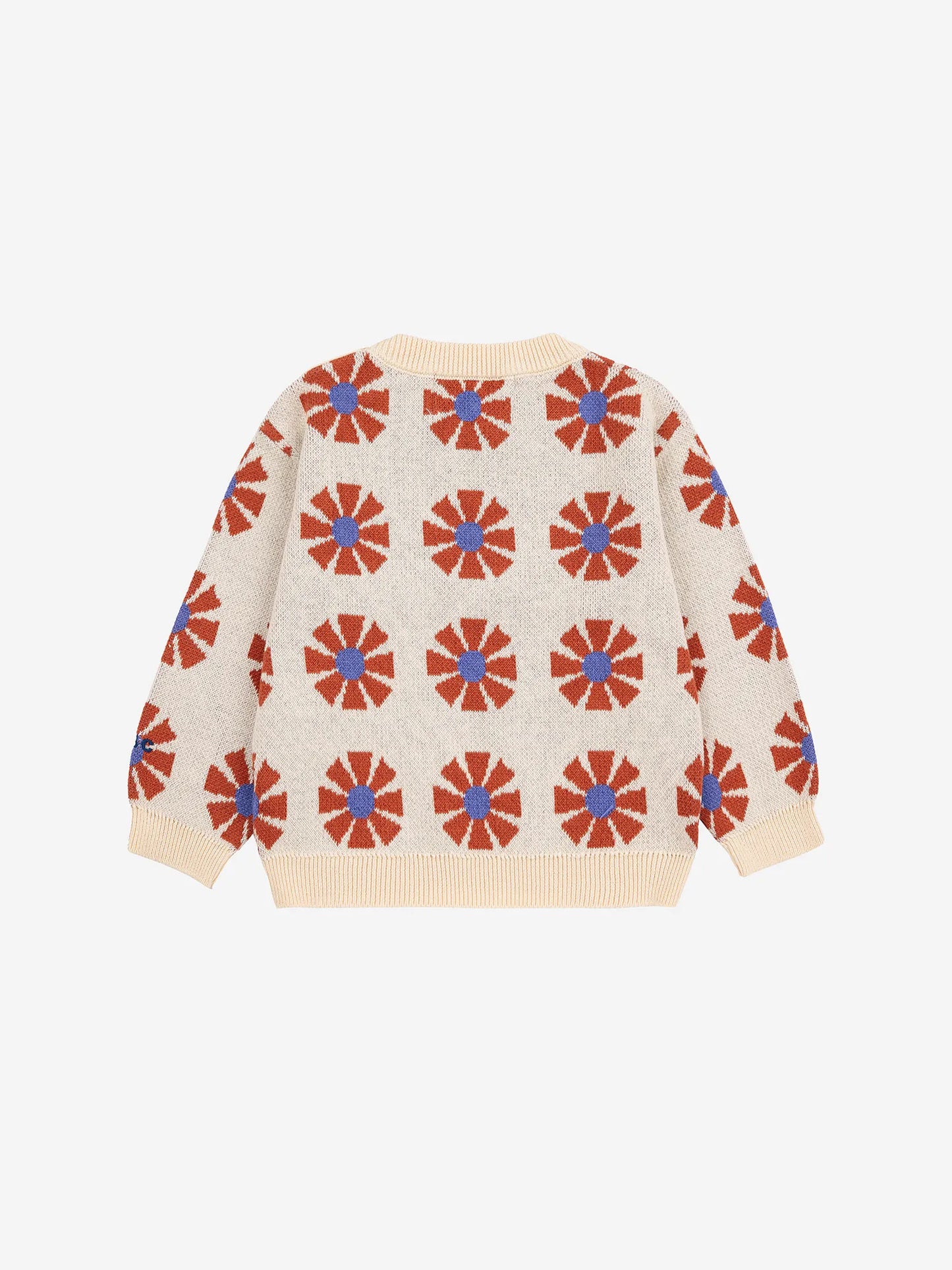 Kaleidoscope all over jacquard jumper