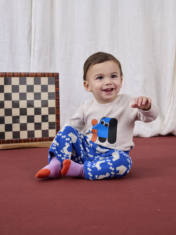 Pantalons de punt estampat Farm