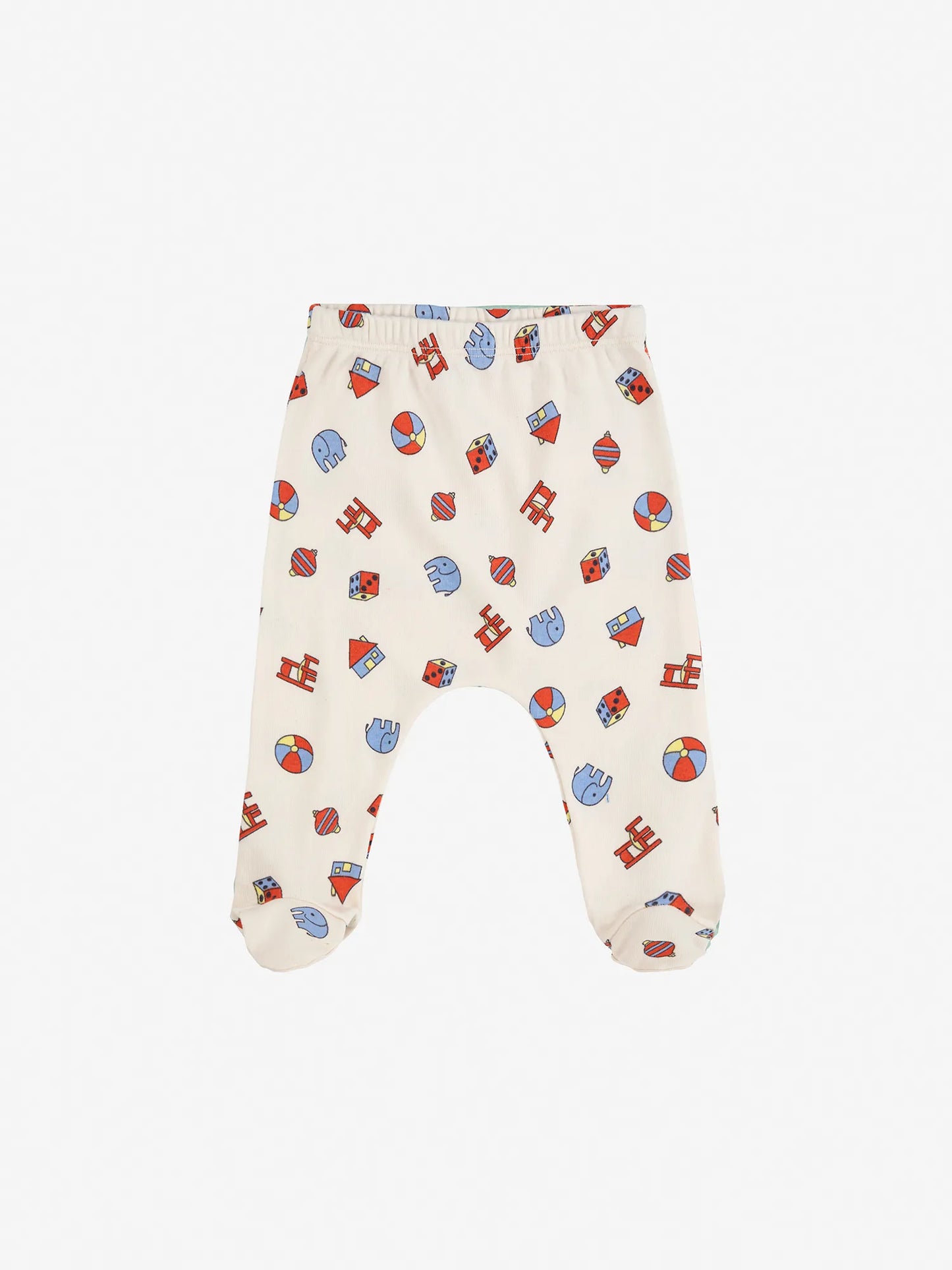 Leggings mit Fuß Toys Allover