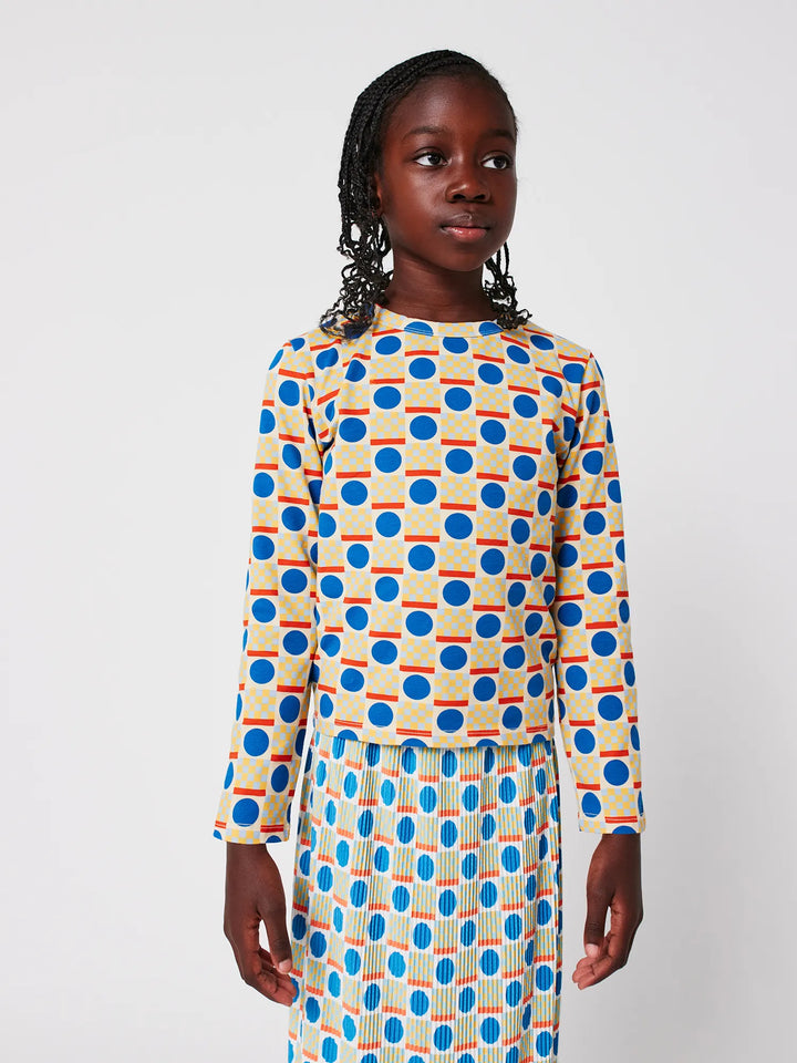 T-shirt all-over Geometric Scacs
