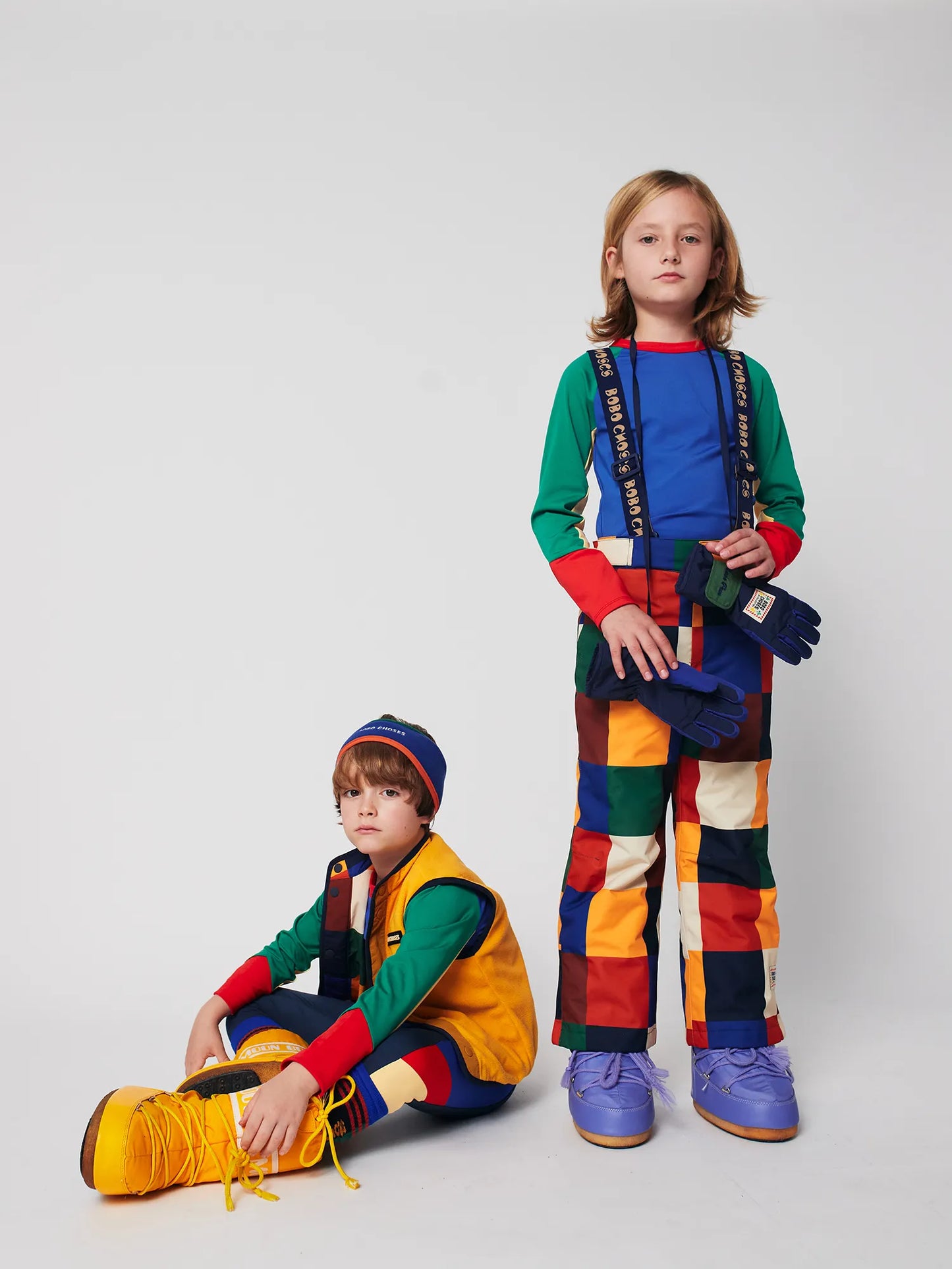 Color Block 스포티 티셔츠