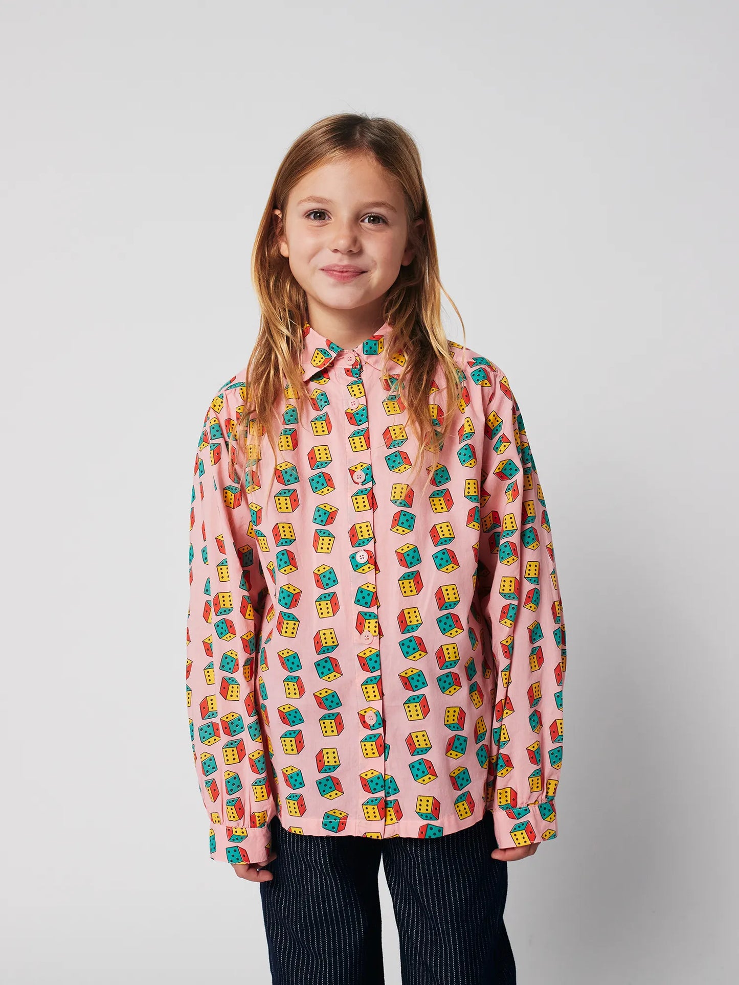 Dices all over blouse