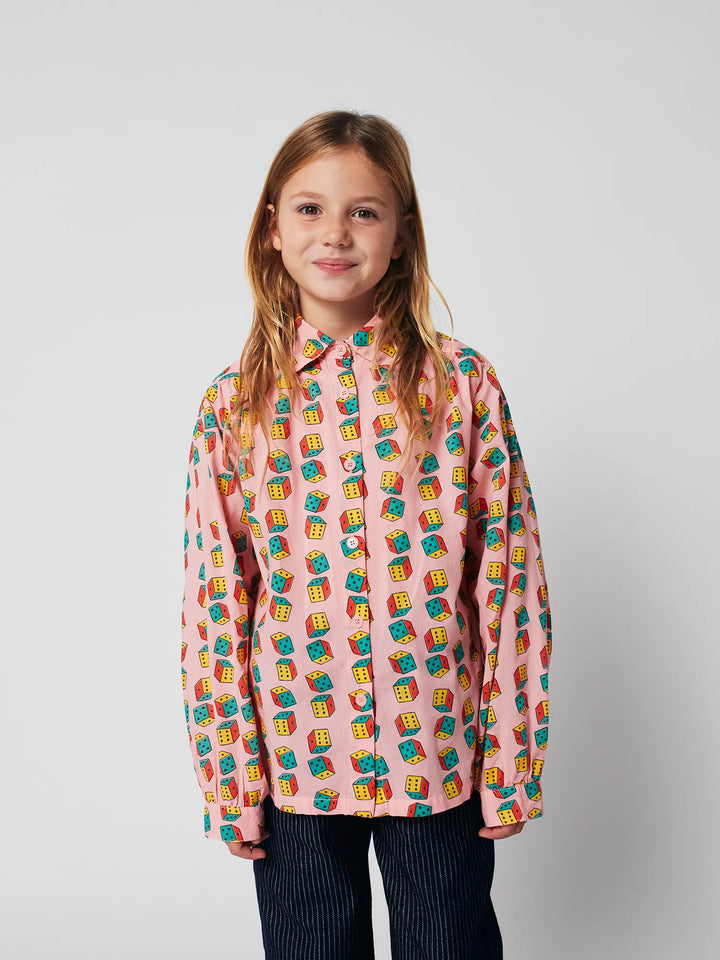Dices all over blouse