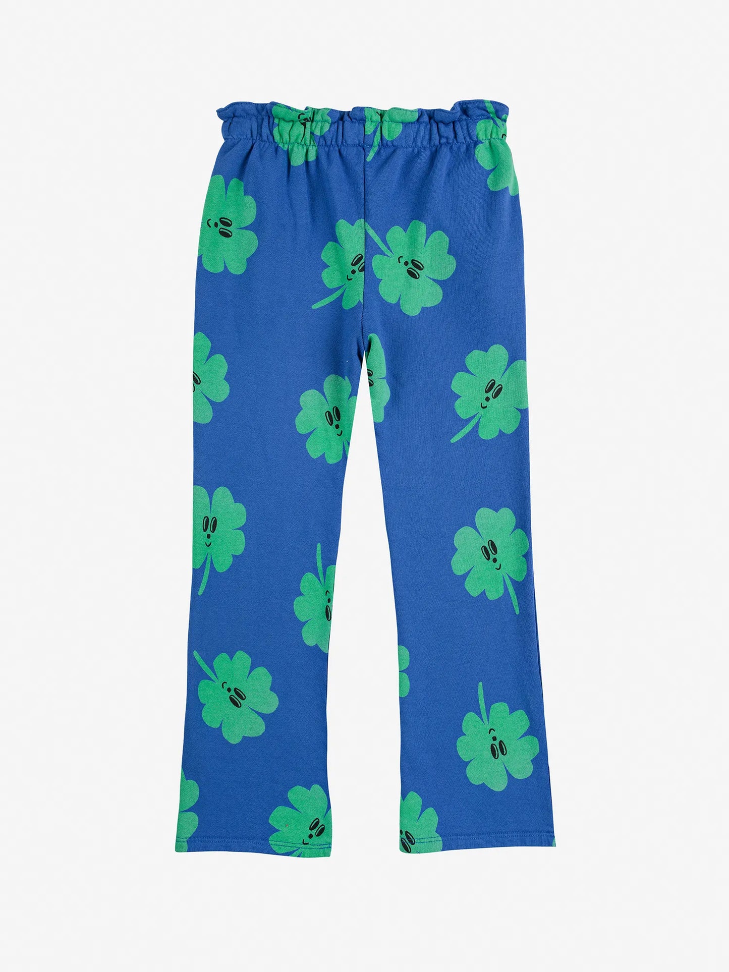 Lucky Clover all over flare jogging pants