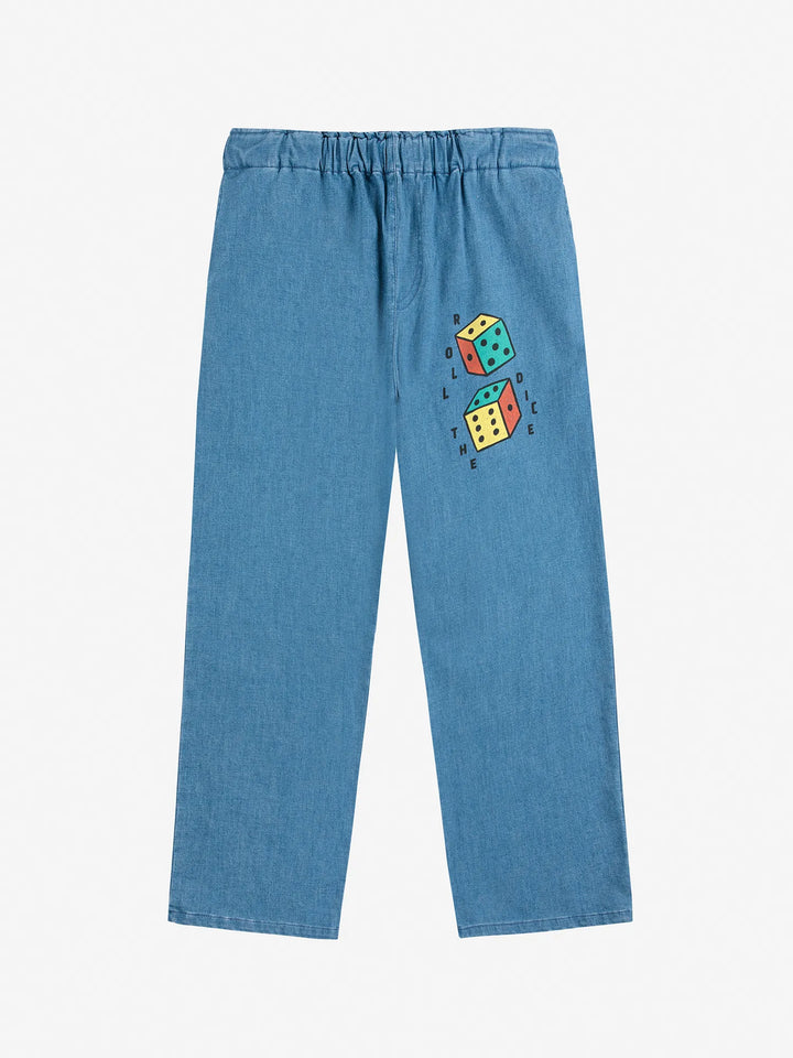 Pantalon en jean clair Roll The Dice