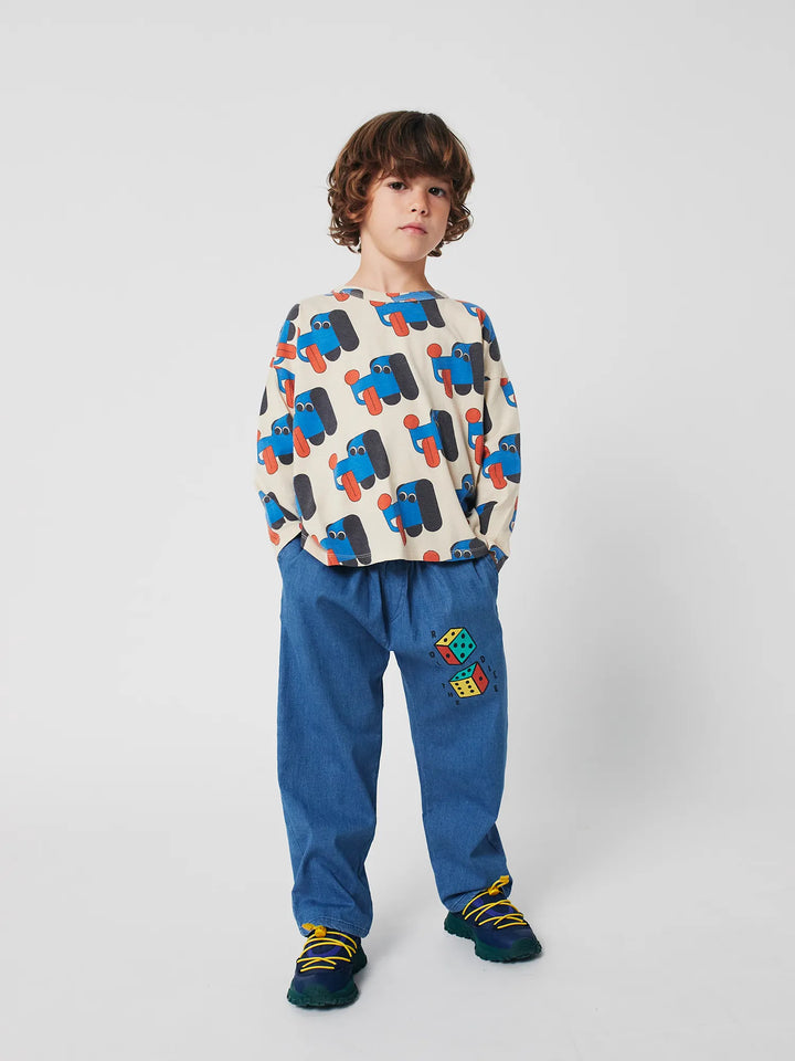 Pantalon en jean clair Roll The Dice