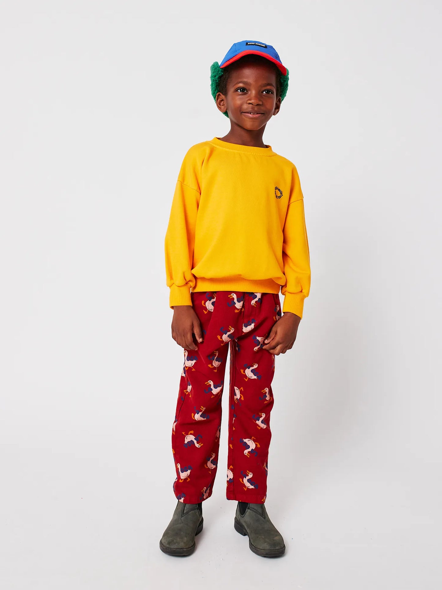 La Oca all over chino pants