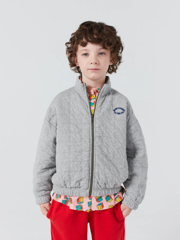 Tic Tac Toe quilted sweatshirt
