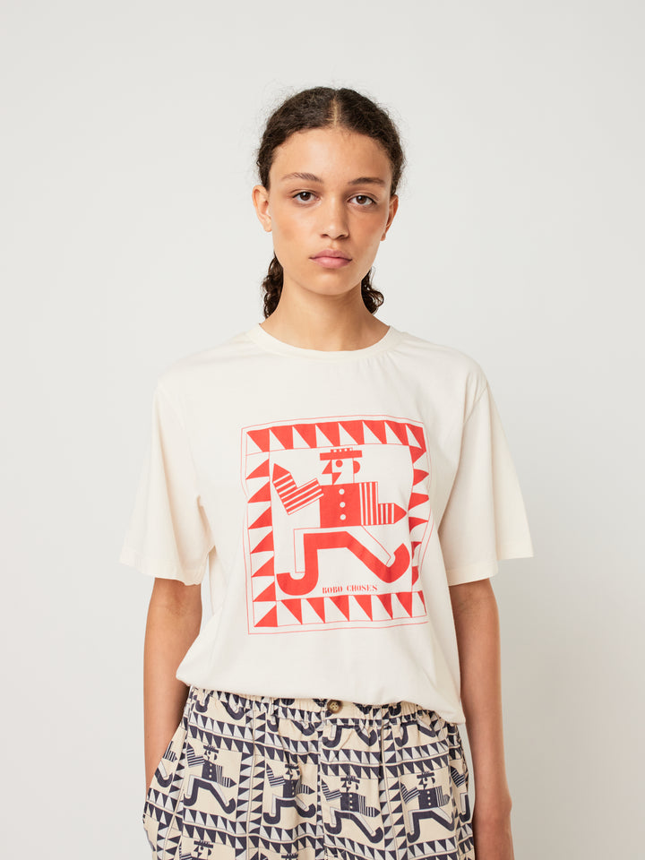 Mr Pencil fitted T-shirt