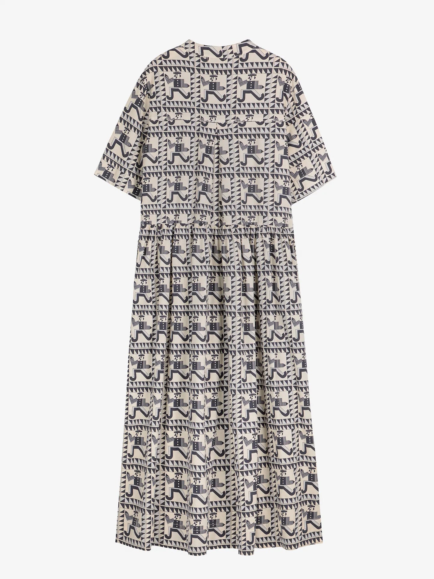 Vestido midi estampado Mr Pencil