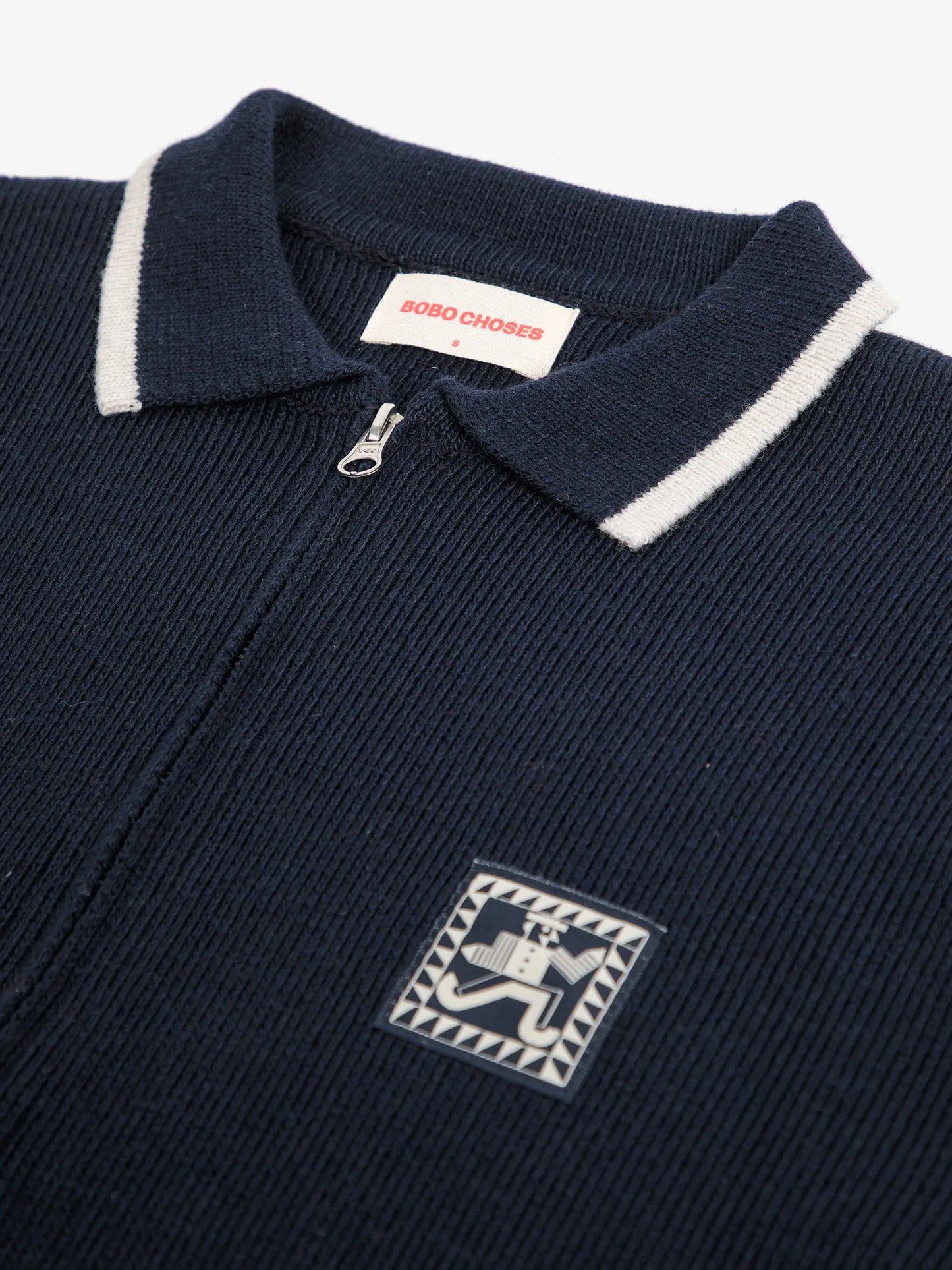 Mr Pencil zipped cardigan