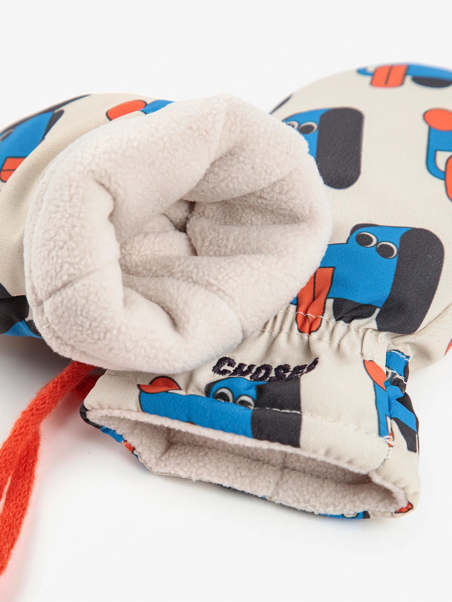 Doggy Mate all over chapka & mittens set