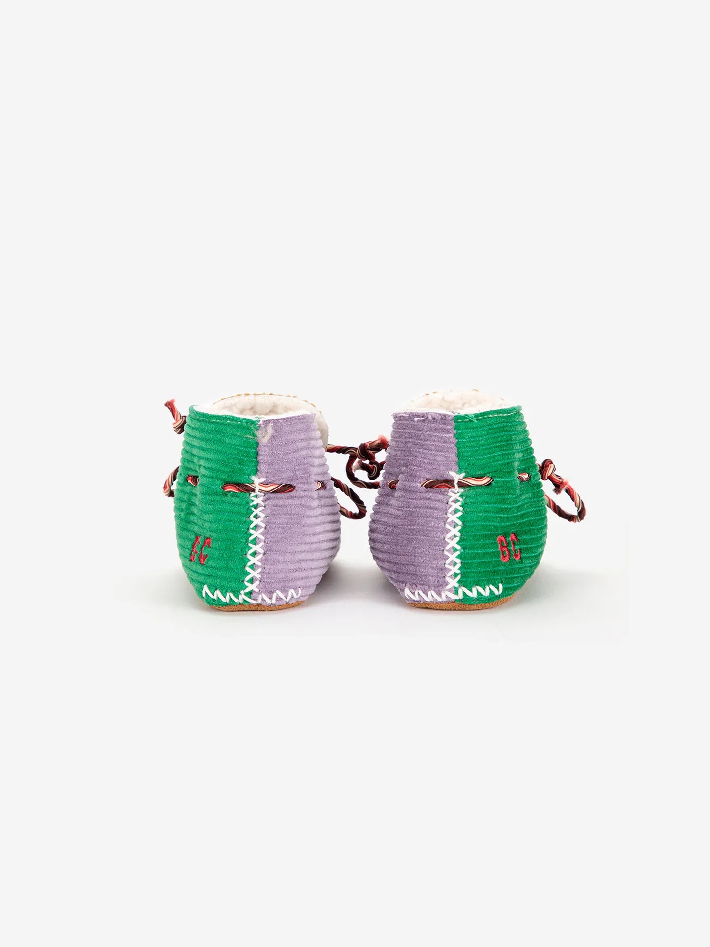 Multicolor booties