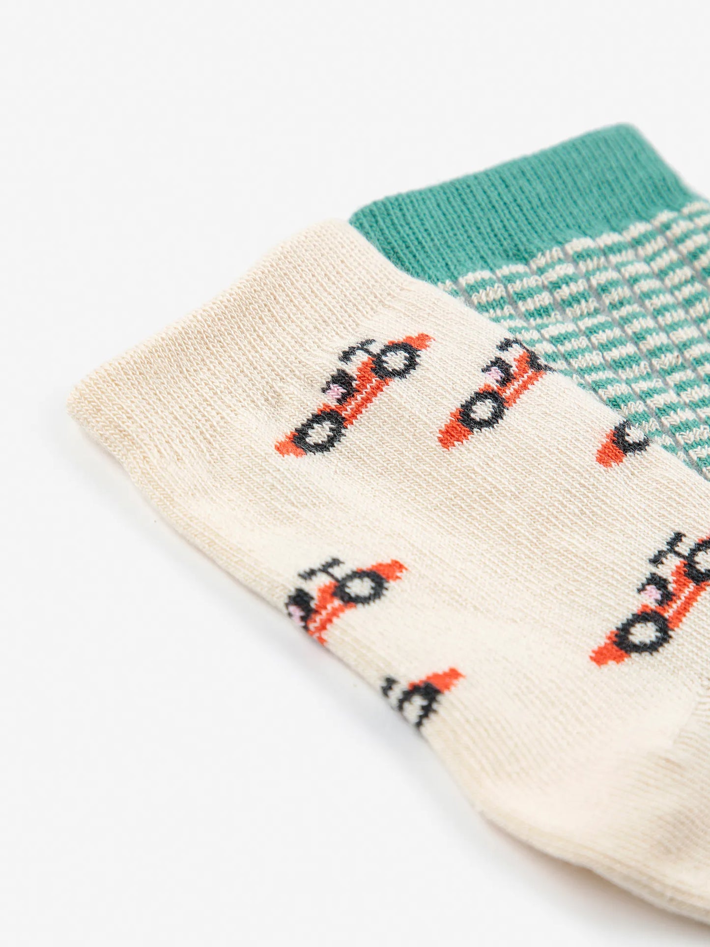 Race Car all over short socks pack