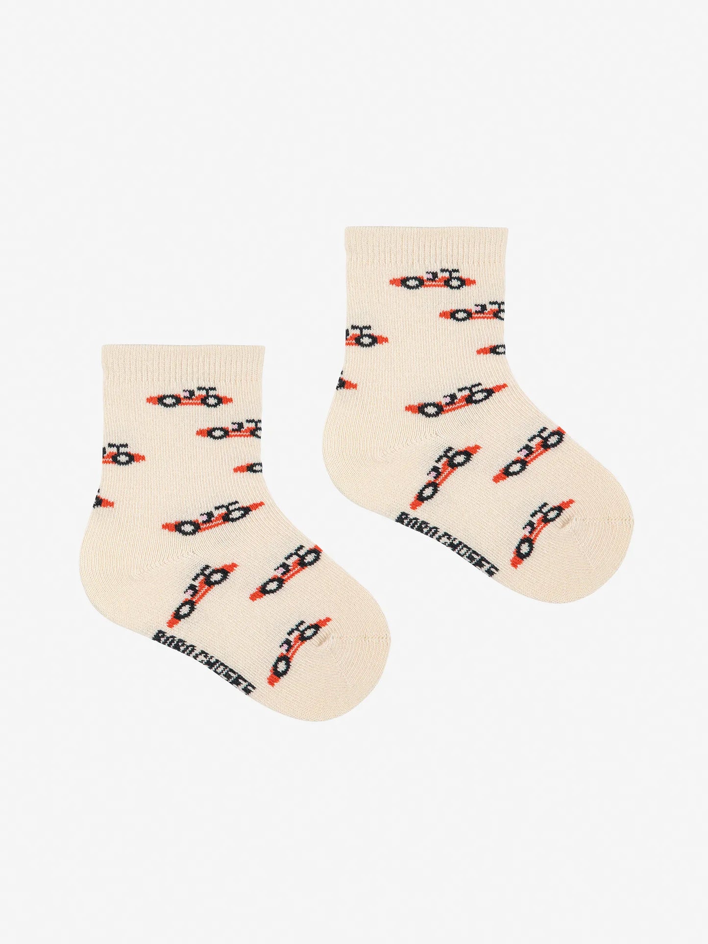 Race Car all over short socks pack