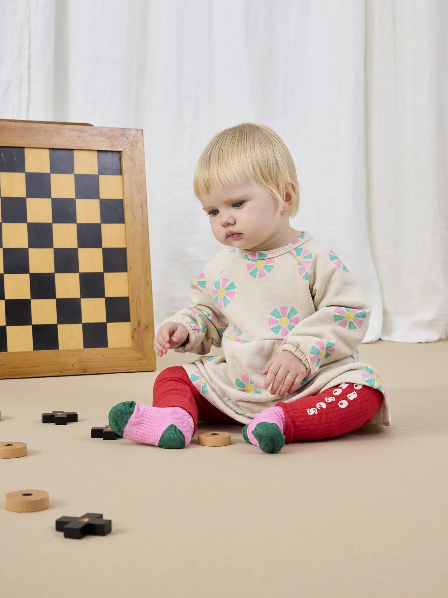 Bobo Choses color block long socks