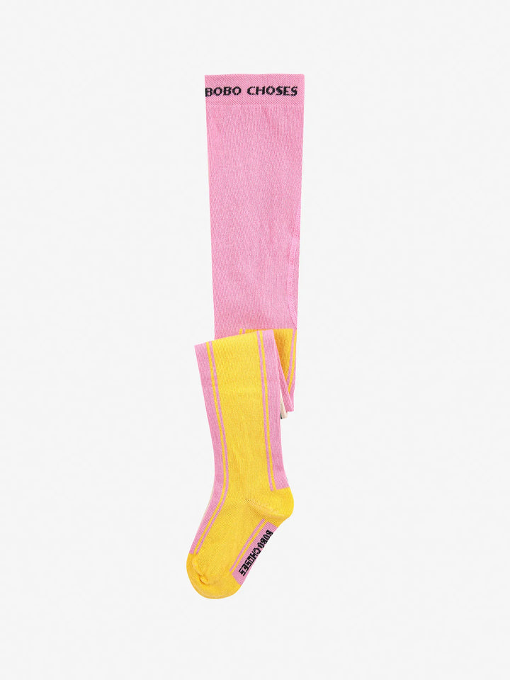 Bobo color block tights