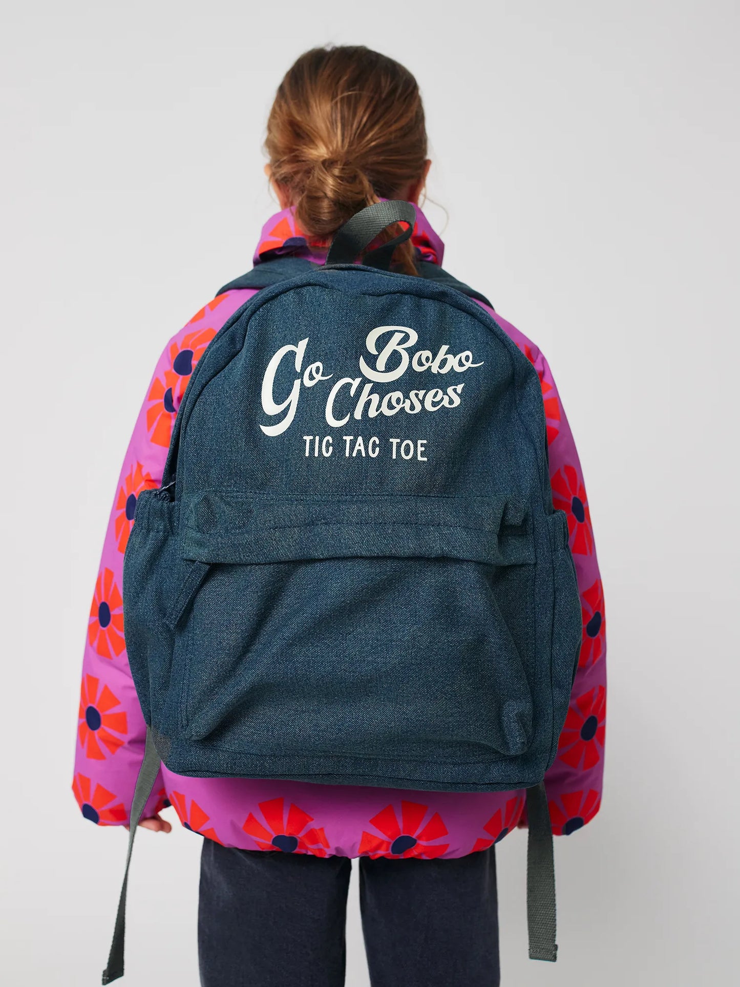Go Bobo denim school bag