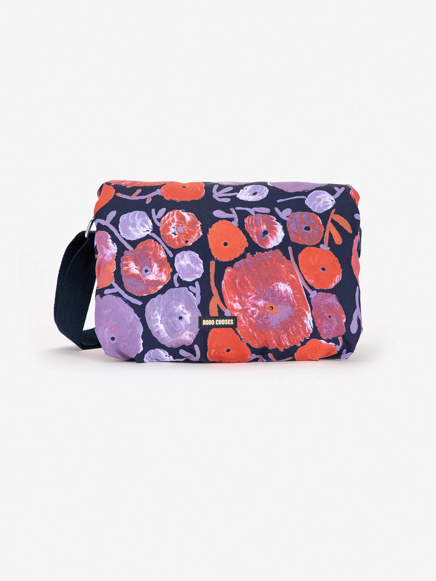 Dahlia pattern crossbody bag