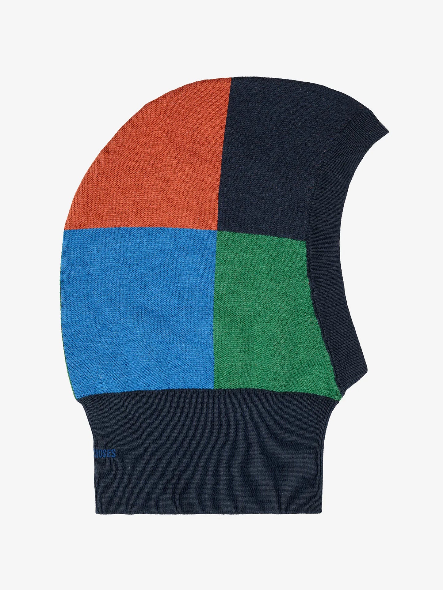 Color Block knitted balaclava